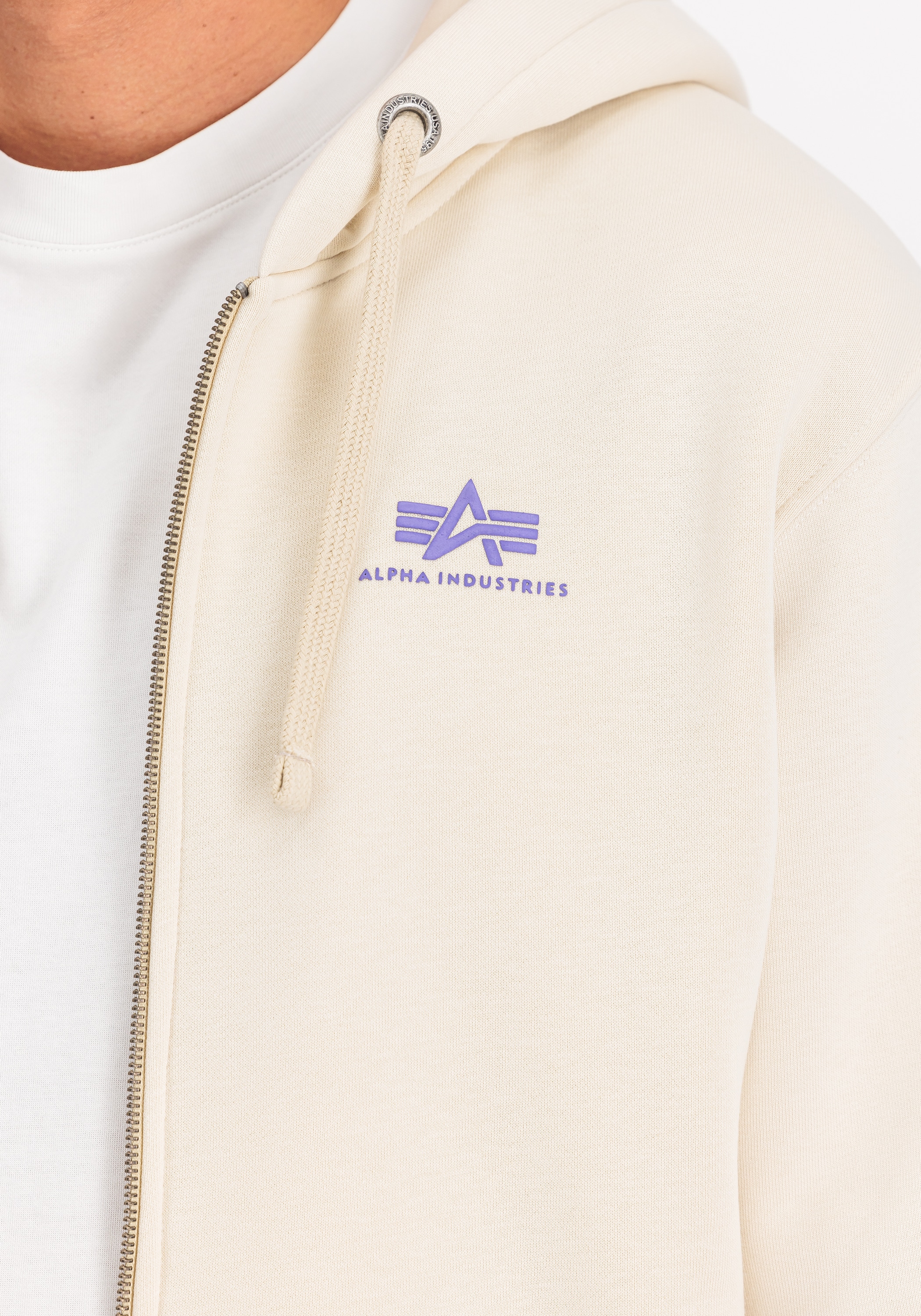 Alpha Industries Hoodie »Alpha Industries Men - Hoodies Basic Zip Hoodie SL«