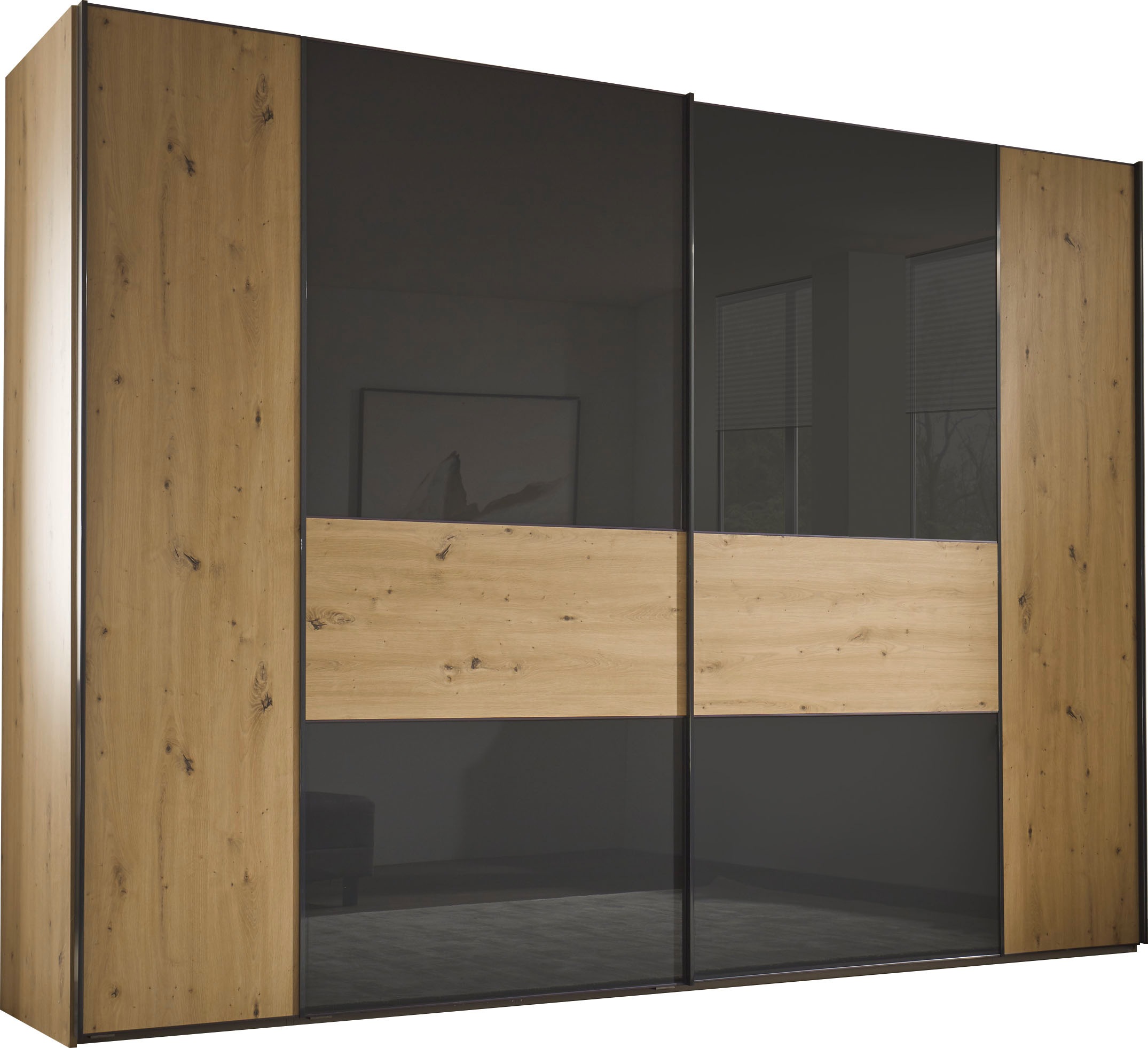 STAUD Schwebetürenschrank »Sonett 321G, Made in Germany«, mit vier verschiedenen Ausstattungsvarianten