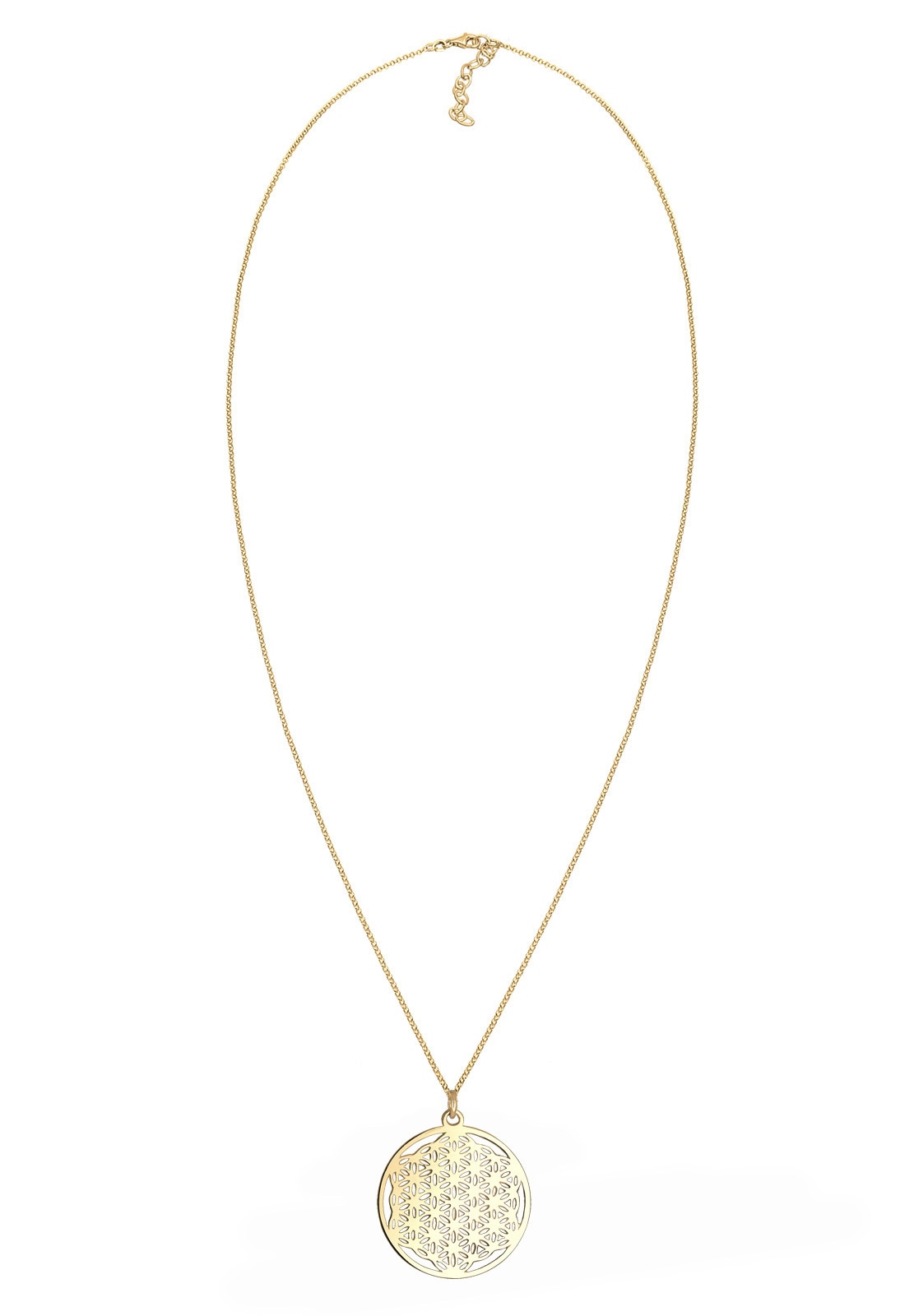 Elli Lange Kette »Halskette Anhänger Ornament 925 Sterling Silber«