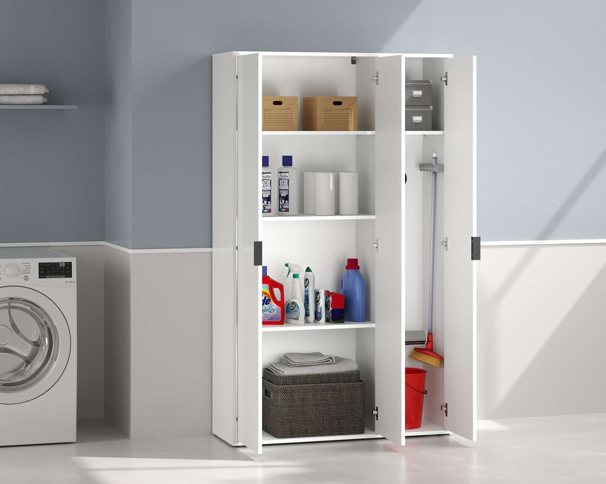 INOSIGN Mehrzweckschrank »Stauraumschrank , Breite 107 cm , Höhe 178 cm« 1 Stk. tlg.