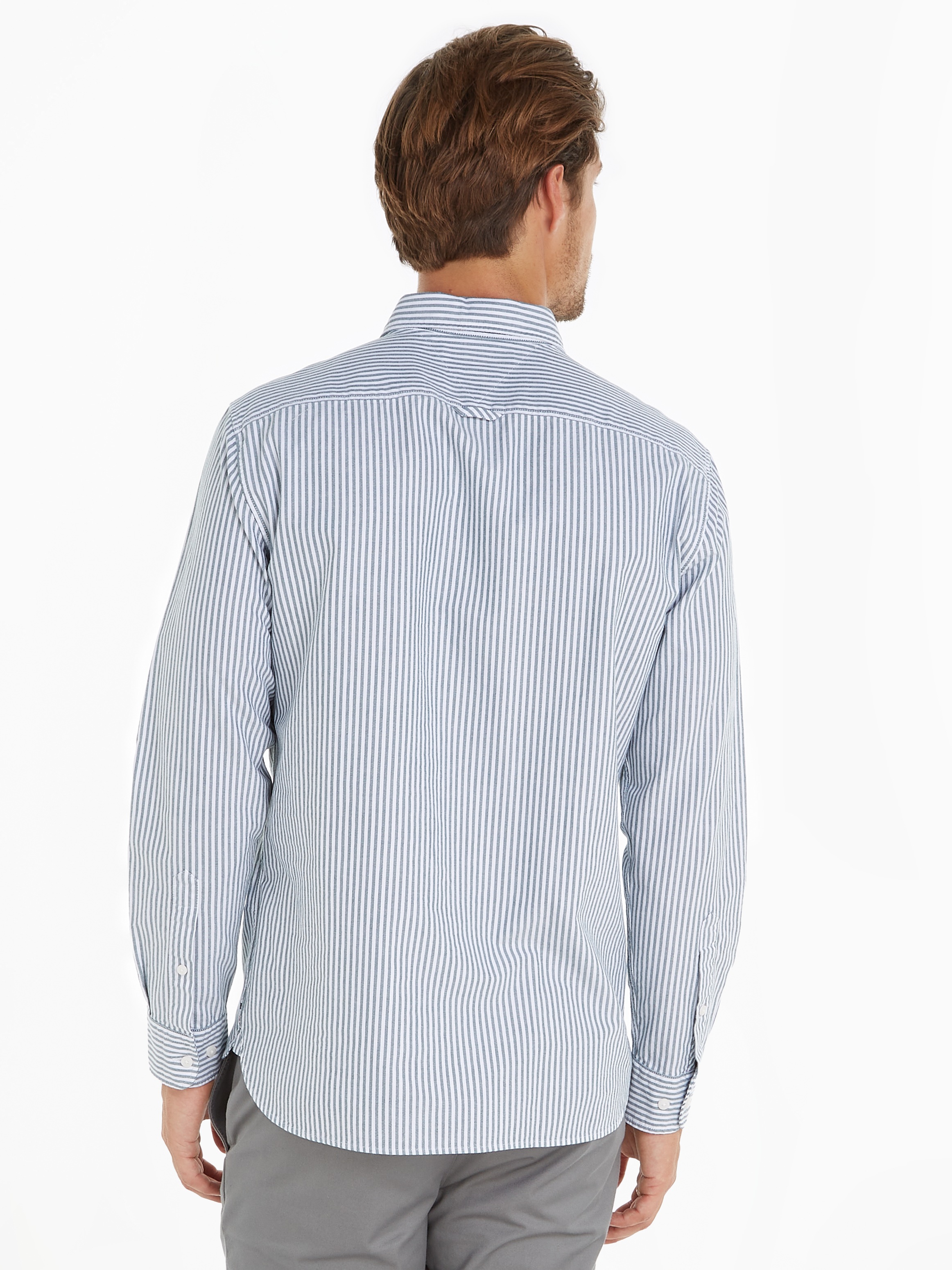 Tommy Hilfiger Langarmhemd »HERITAGE OXFORD STRIPE RF SHIRT«
