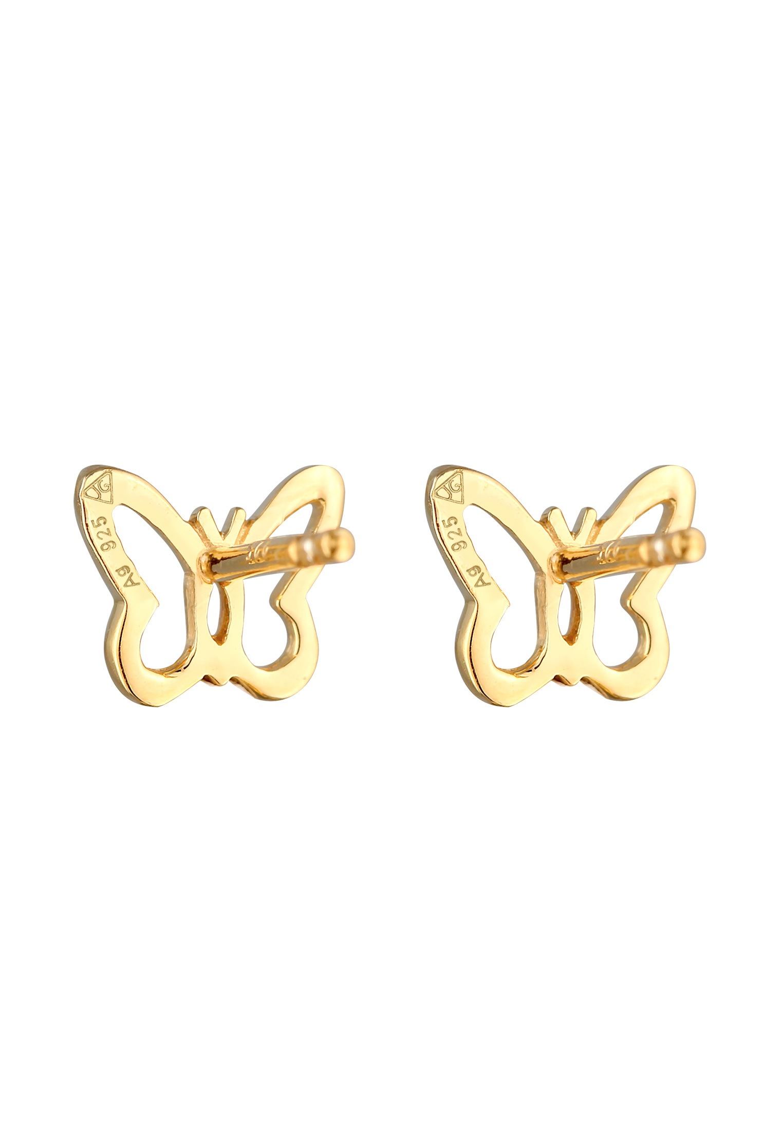 Elli Paar Ohrstecker »Ohrringe Schmetterling Trend Symbol 925 Silber«