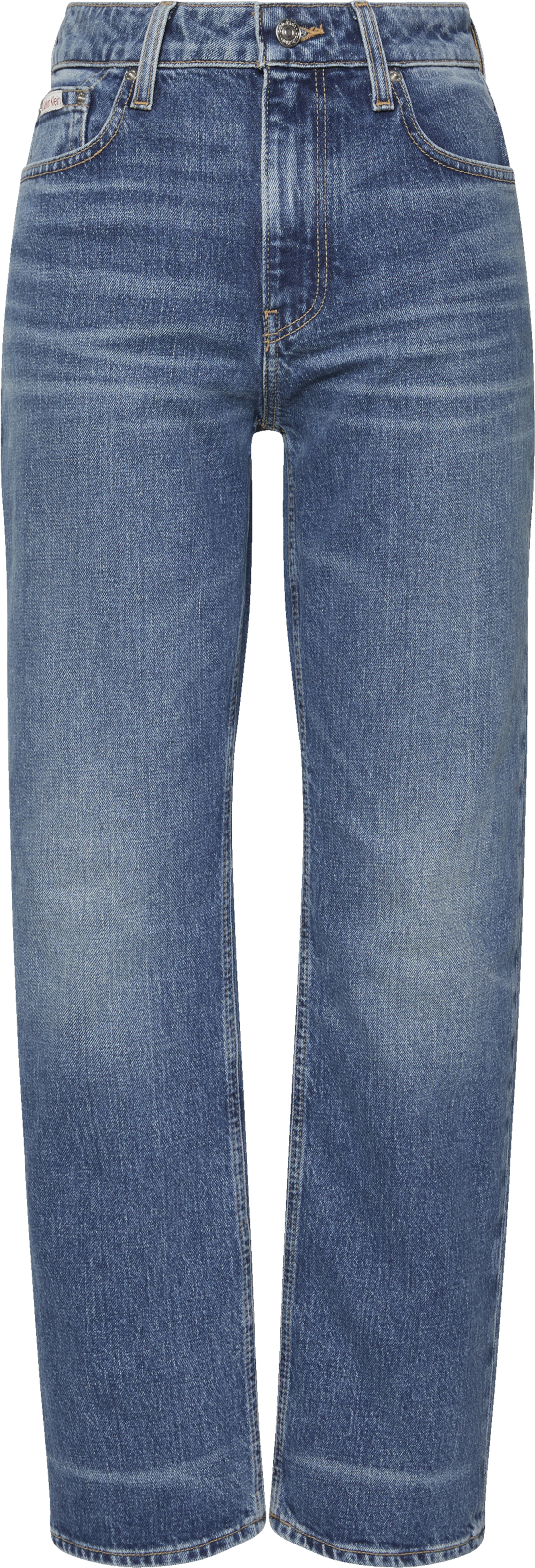 Calvin Klein Jeans Straight-Jeans »HGH RS STRGHT CK ESS« Mit Gürtelschlaufen