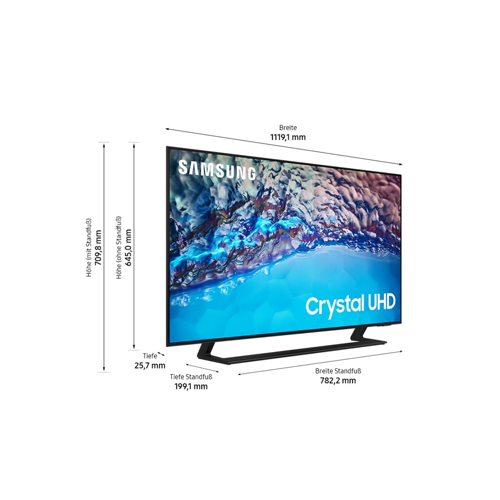 Samsung LED-Fernseher »50" Crystal UHD 4K BU8579 (2022)«, 125 cm/50 Zoll, 4K Ultra HD, Smart-TV-Google TV