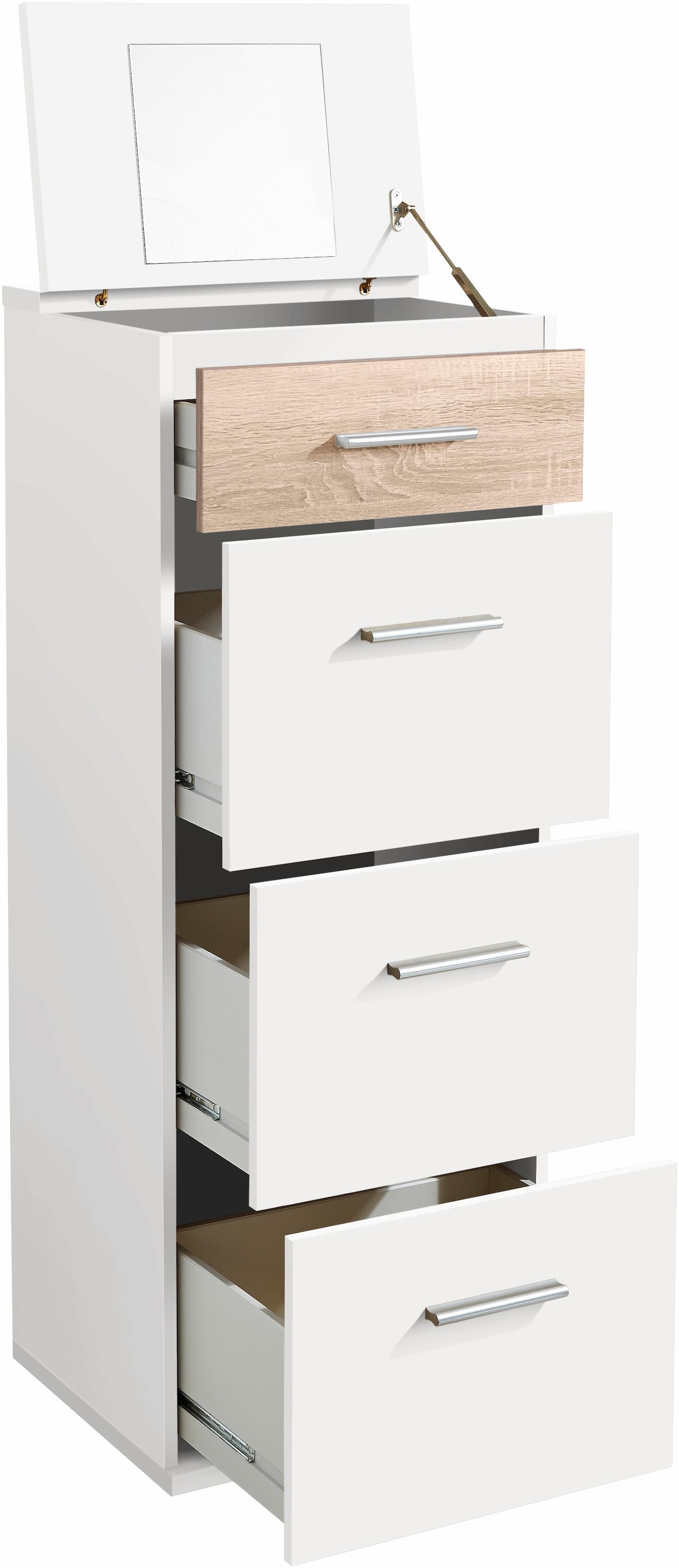 Wimex Hochkommode »Joker«, Schminkschrank Schminkkommode mit 4 Schubladen