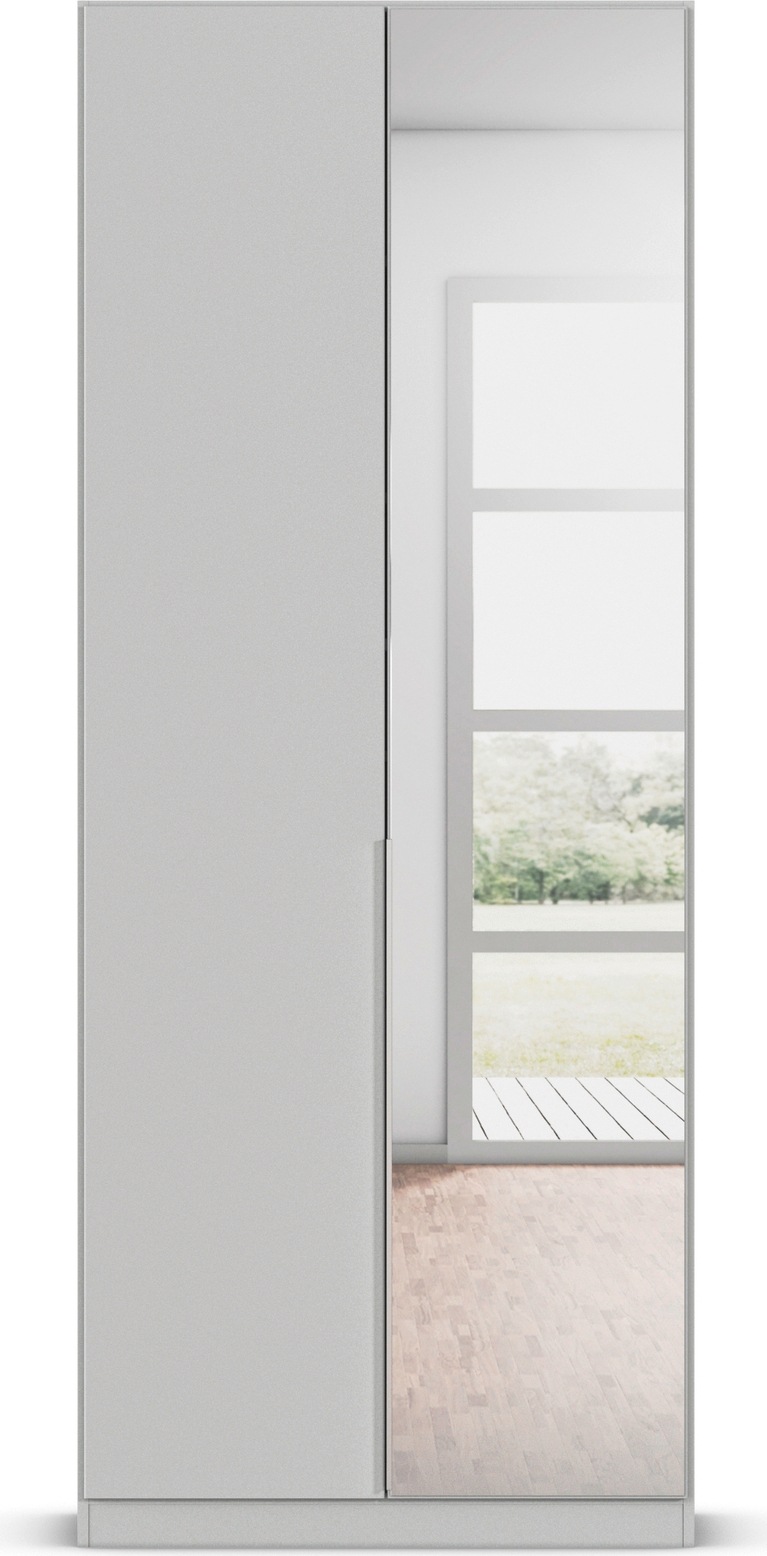 rauch Drehtürenschrank »Kleiderschrank Schrank Garderobe AGORDO mit Dekor- oder Hochglanzfront«, (in zwei Griff-Farben), durchdachte Innenausstattung, in 6 Breiten und 2 Höhen MADE IN GERMANY