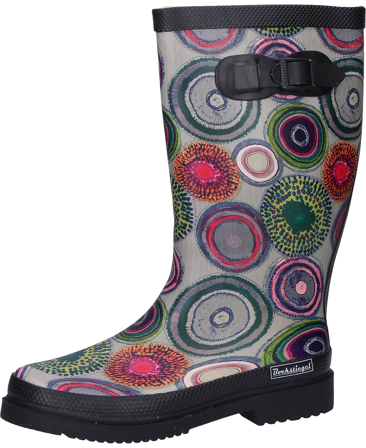 SALIHA Gummistiefel »Damen Regenstiefel Anja schwarz/multi«