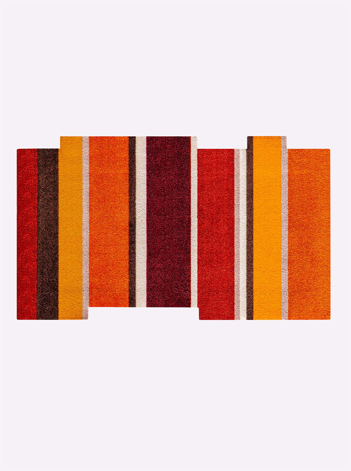 Fußmatterechteckig7mmHöhe in orange