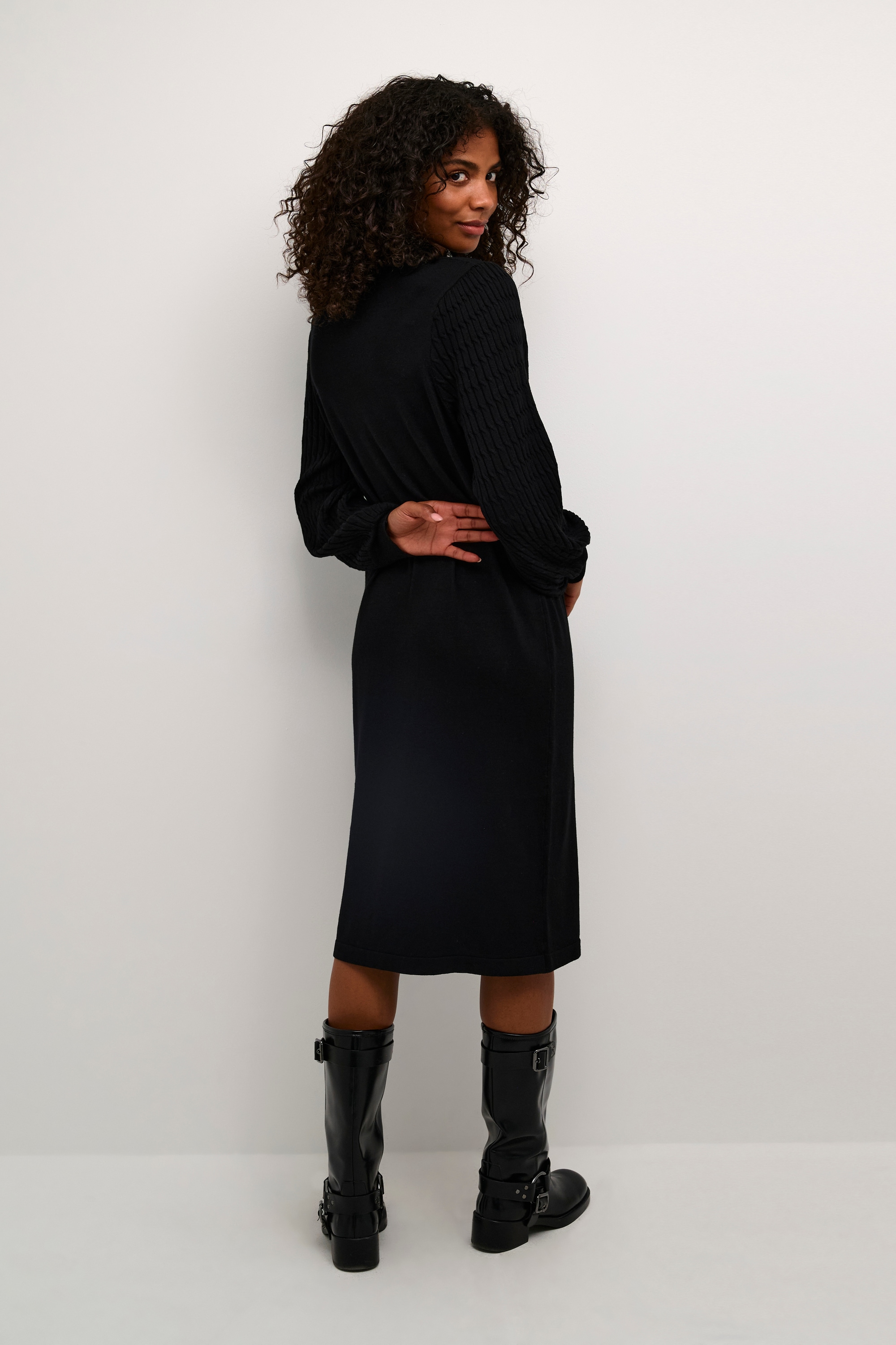 KAFFE Midikleid »Kleid KAnanna«