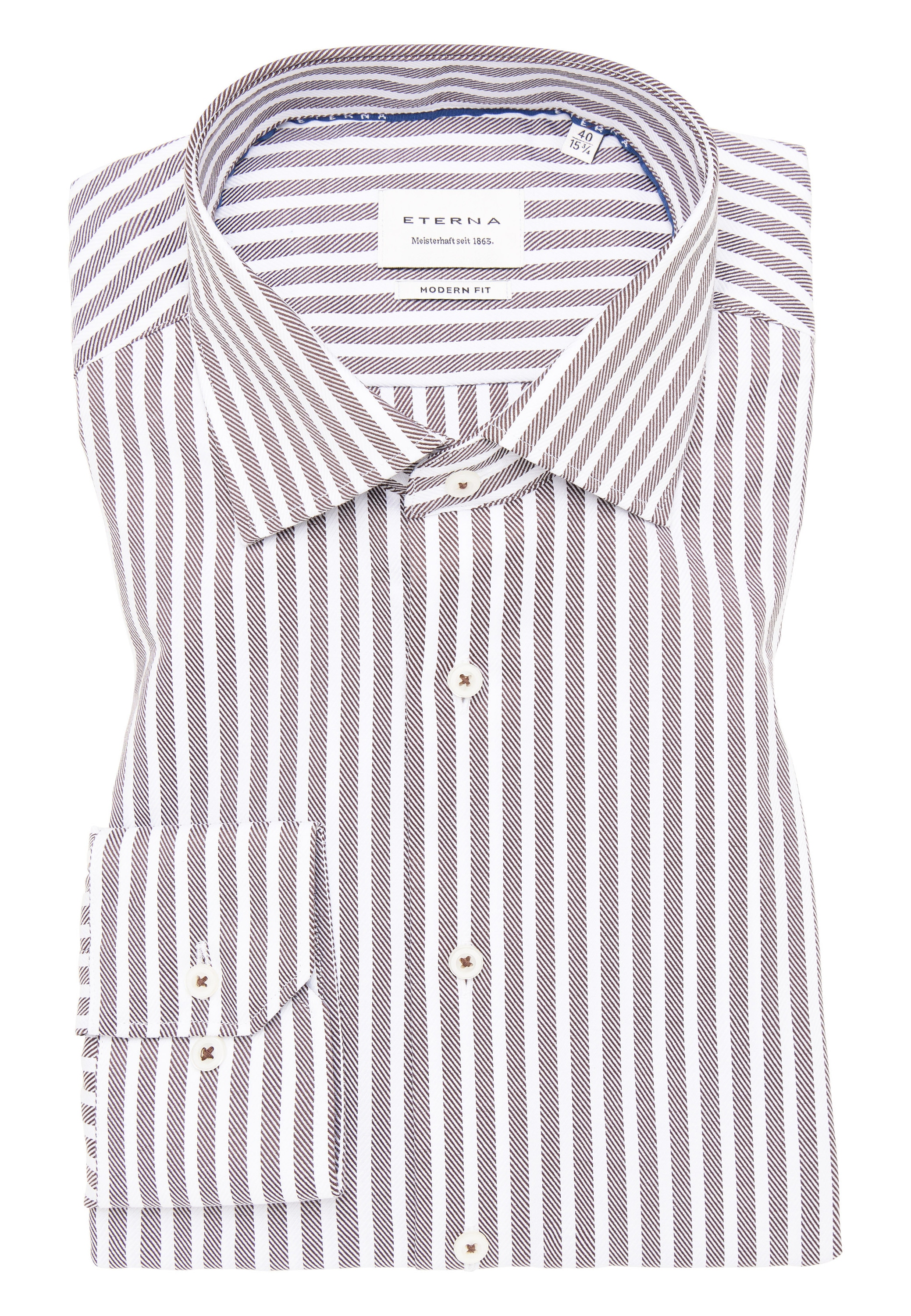 Eterna Langarmhemd »MODERN FIT«, NON IRON (bügelfrei)