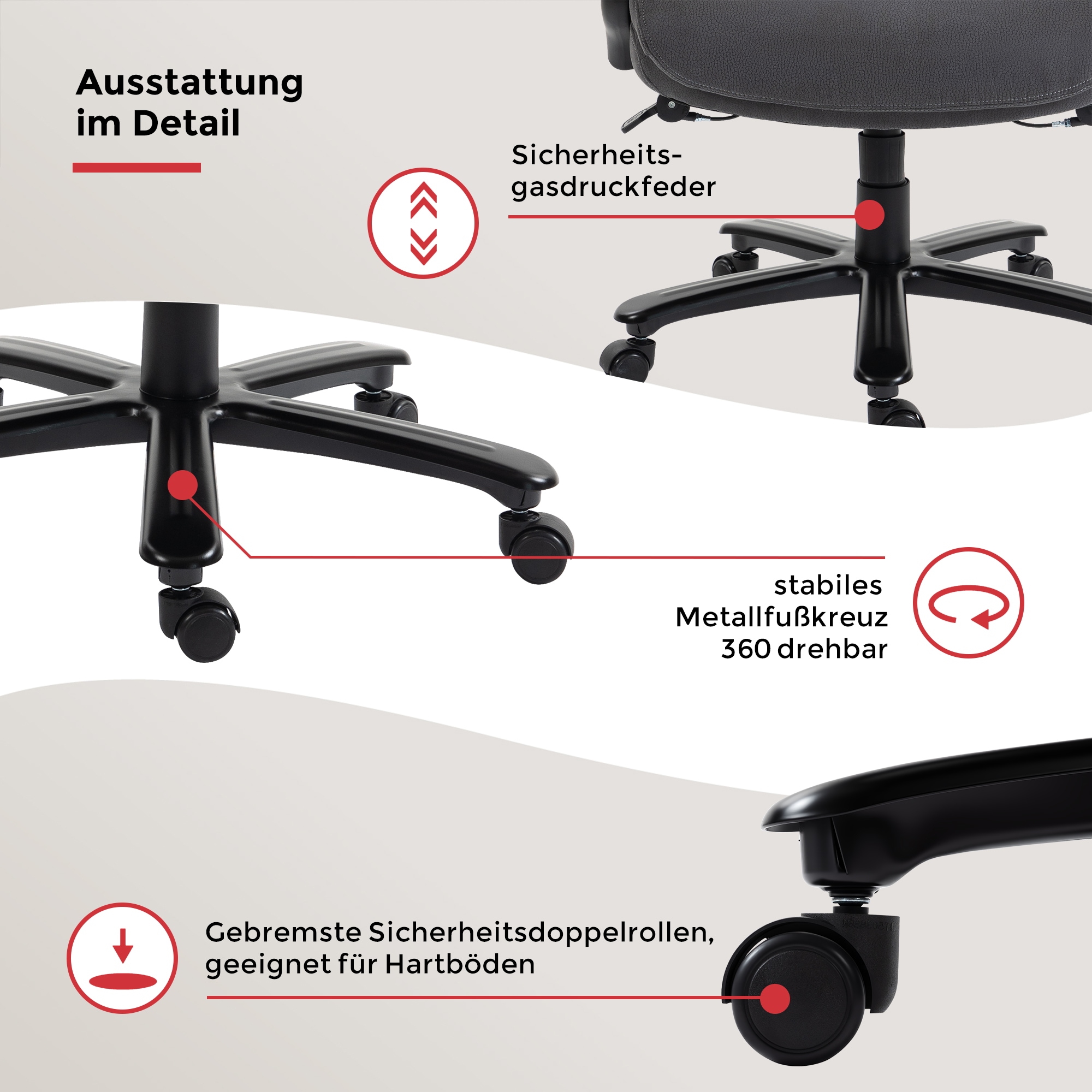 Duo Collection Chefsessel »Ennio« () Federkern, bis 180kg