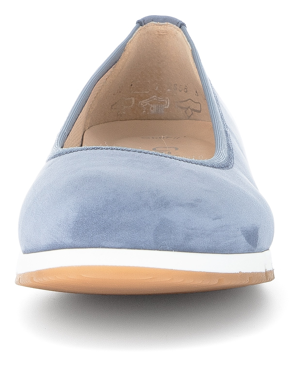 Gabor Ballerina »FLORENZ«, Keilabsatz, Schupfschuh, Komfortschuh in Schuhweite G (=weit)
