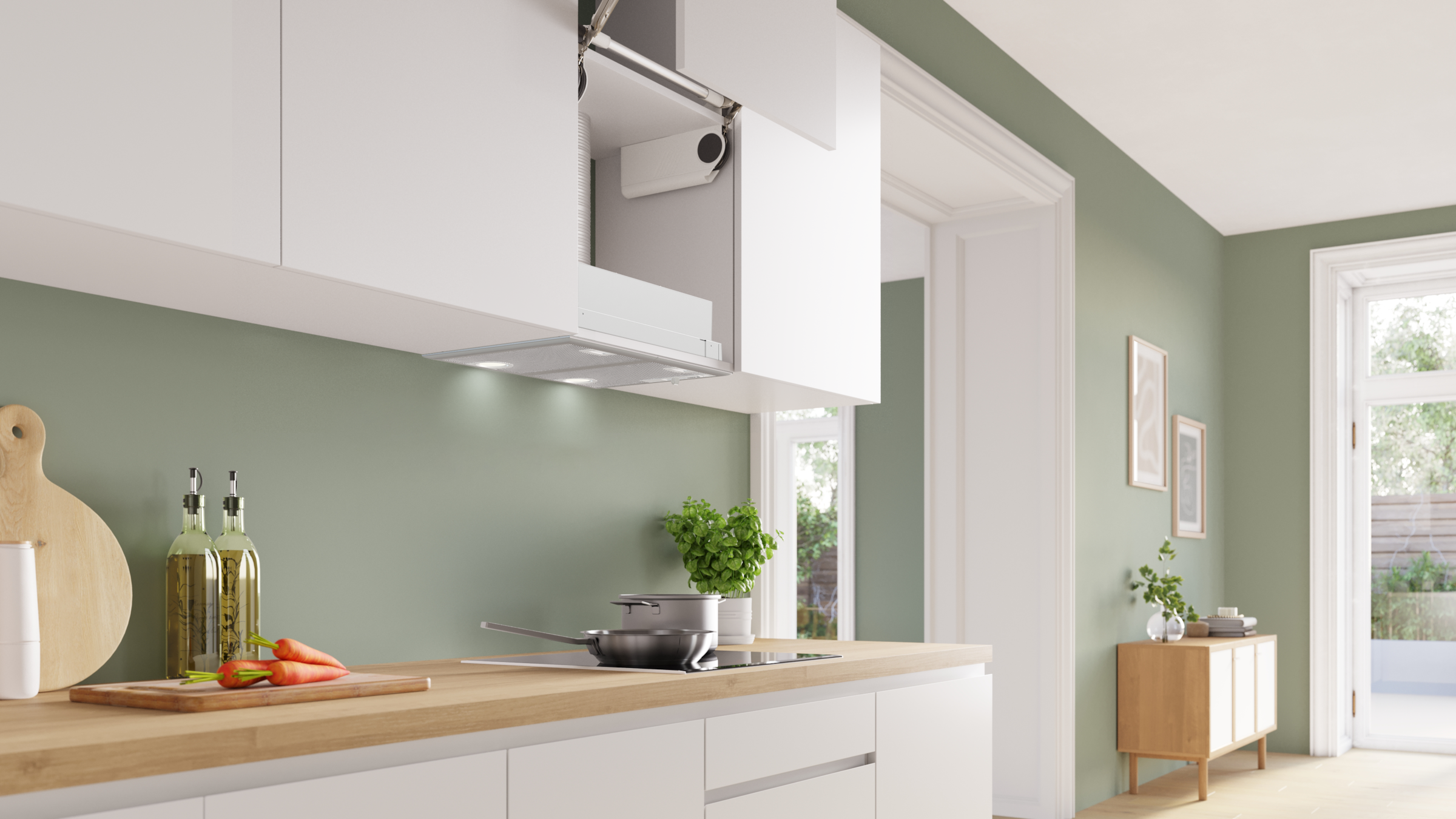 BOSCH Lüfterbaustein »DHL555BM« Serie Serie 4