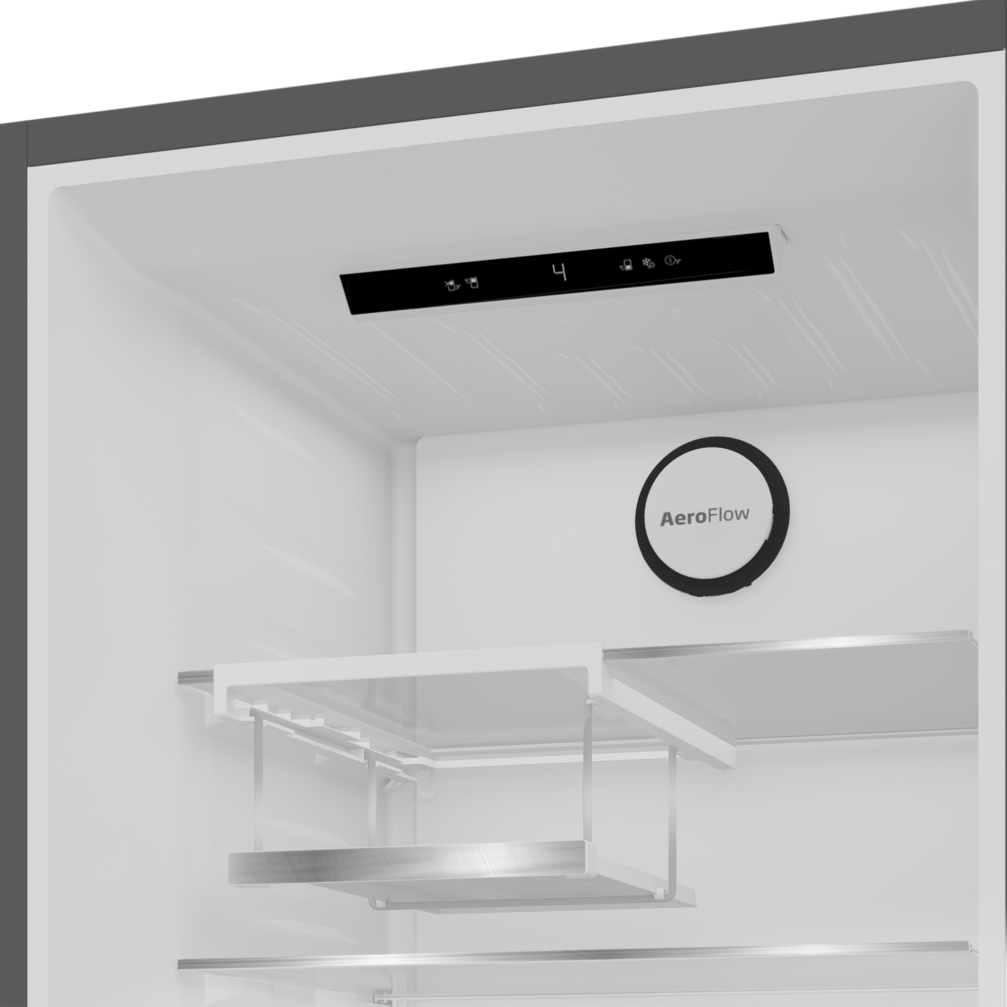 BEKO Kühl-/Gefrierkombination »B7RCNE367HXB«, No Frost und AeroFlow