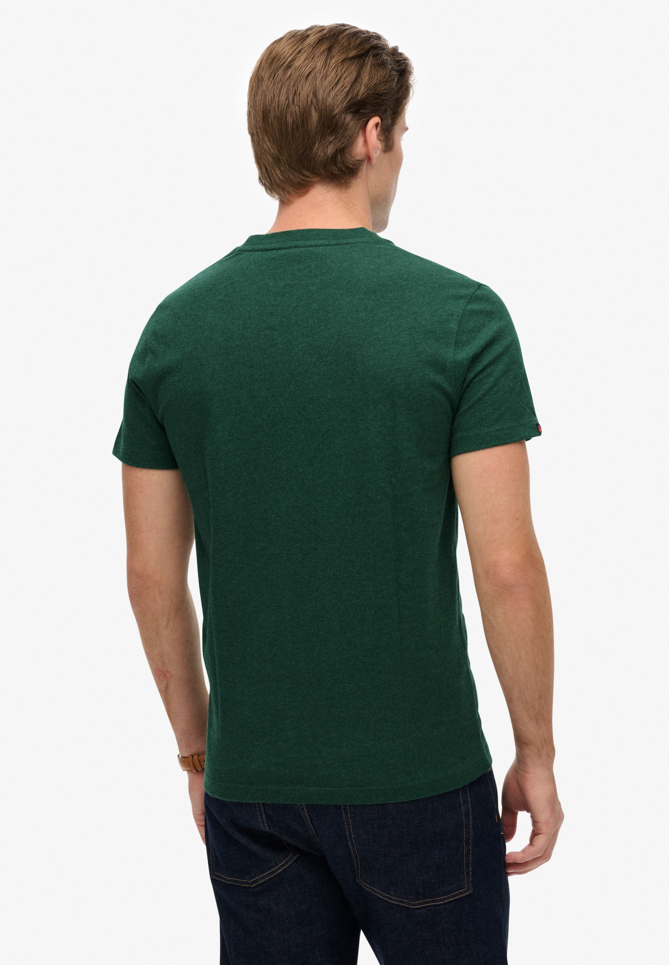 Superdry Rundhalsshirt »ESSENTIAL LOGO EMB TEE«