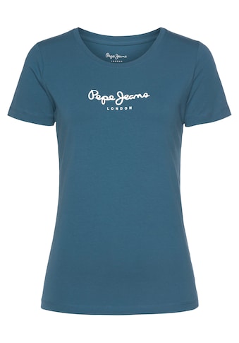 Pepe Jeans Kurzarmshirt »NEW VIRGINIA«, mit großem Marken-Logo-Print im Brustbereich kaufen