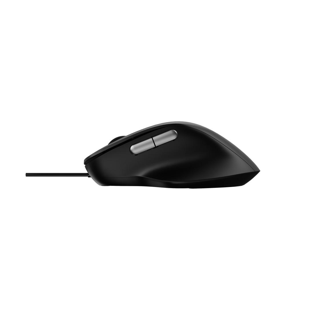 Rapoo ergonomische Maus »N500, Kabelgebundene ergonomische optische Maus«, kabelgebunden