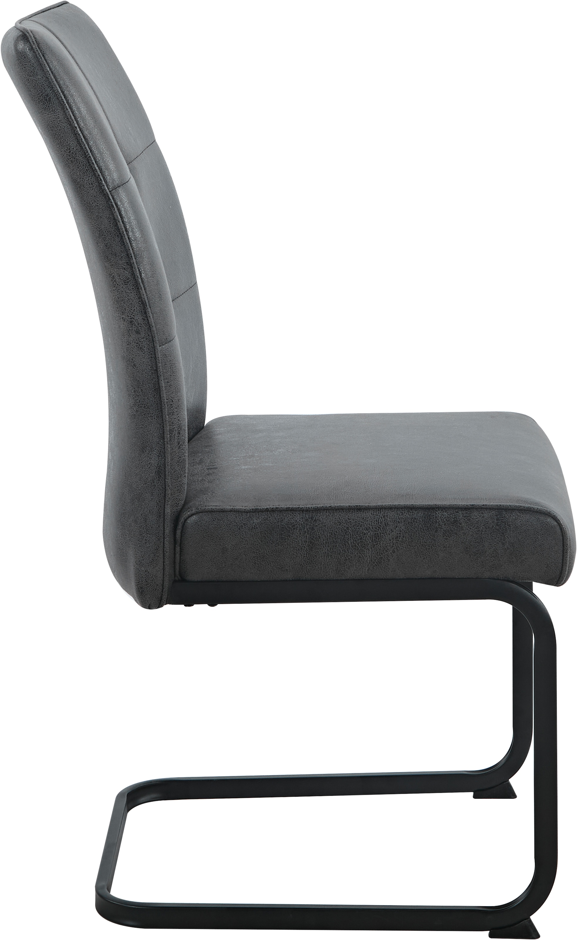 HELA Freischwinger »MALTA« (Set) 1 Stk.verschiedene Bezüge, Gestell Hochkant, Steppnähte