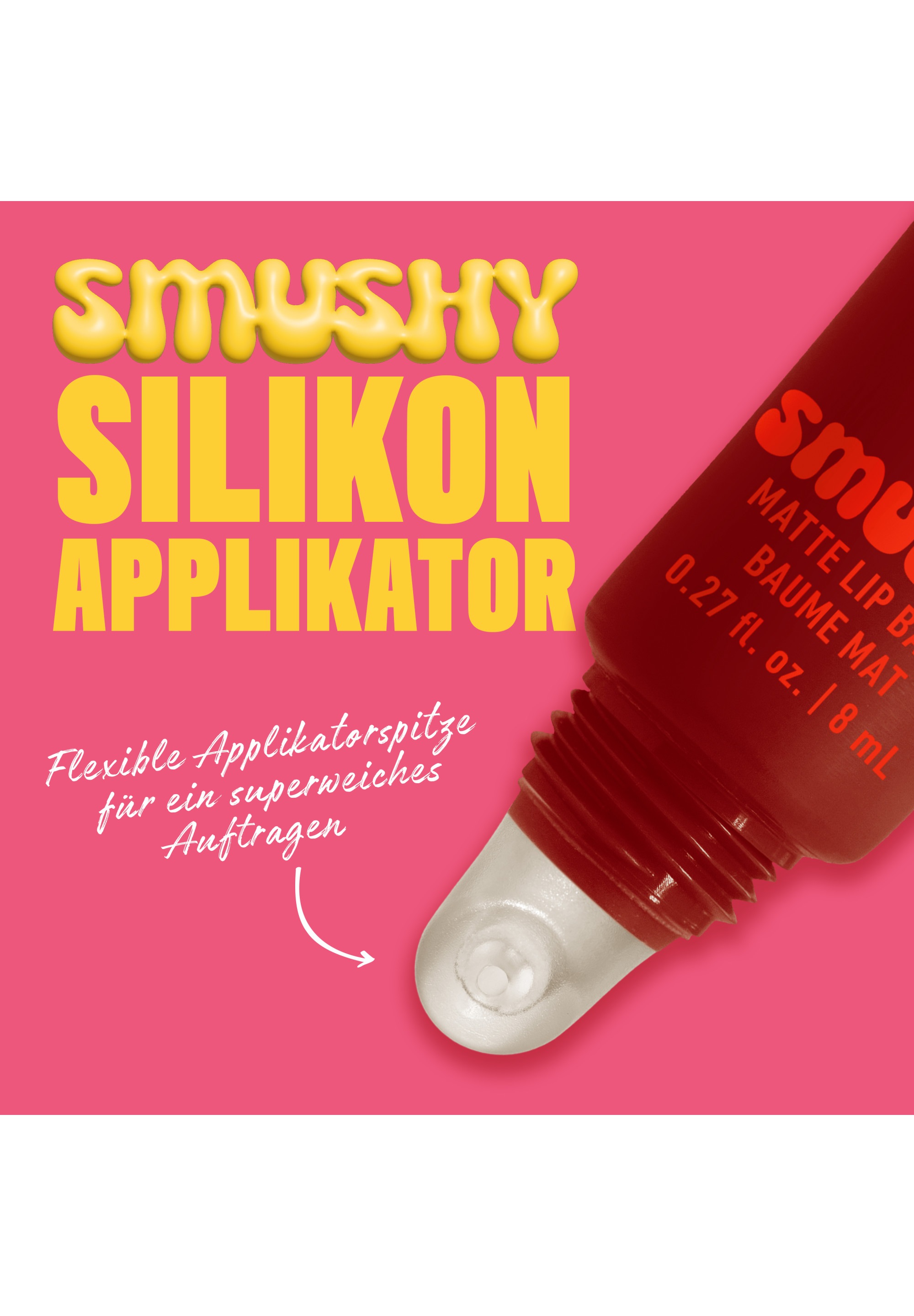 NYX PROFESSIONAL MAKEUP Lippenbalsam »SMUSHY MATTE LIP BALM« jeder der Farbtöne hat einen einzigartigen, süßen Duft