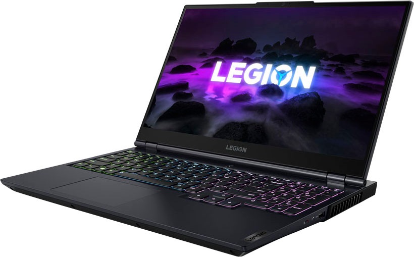 Lenovo Notebook »Legion 5 15ACH6A«, (39,62 cm/15,6 Zoll), AMD, Ryzen 7, Radeon RX 6600M, 512 GB SSD, Kostenloses Upgrade auf Windows 11, sobald verfügbar
