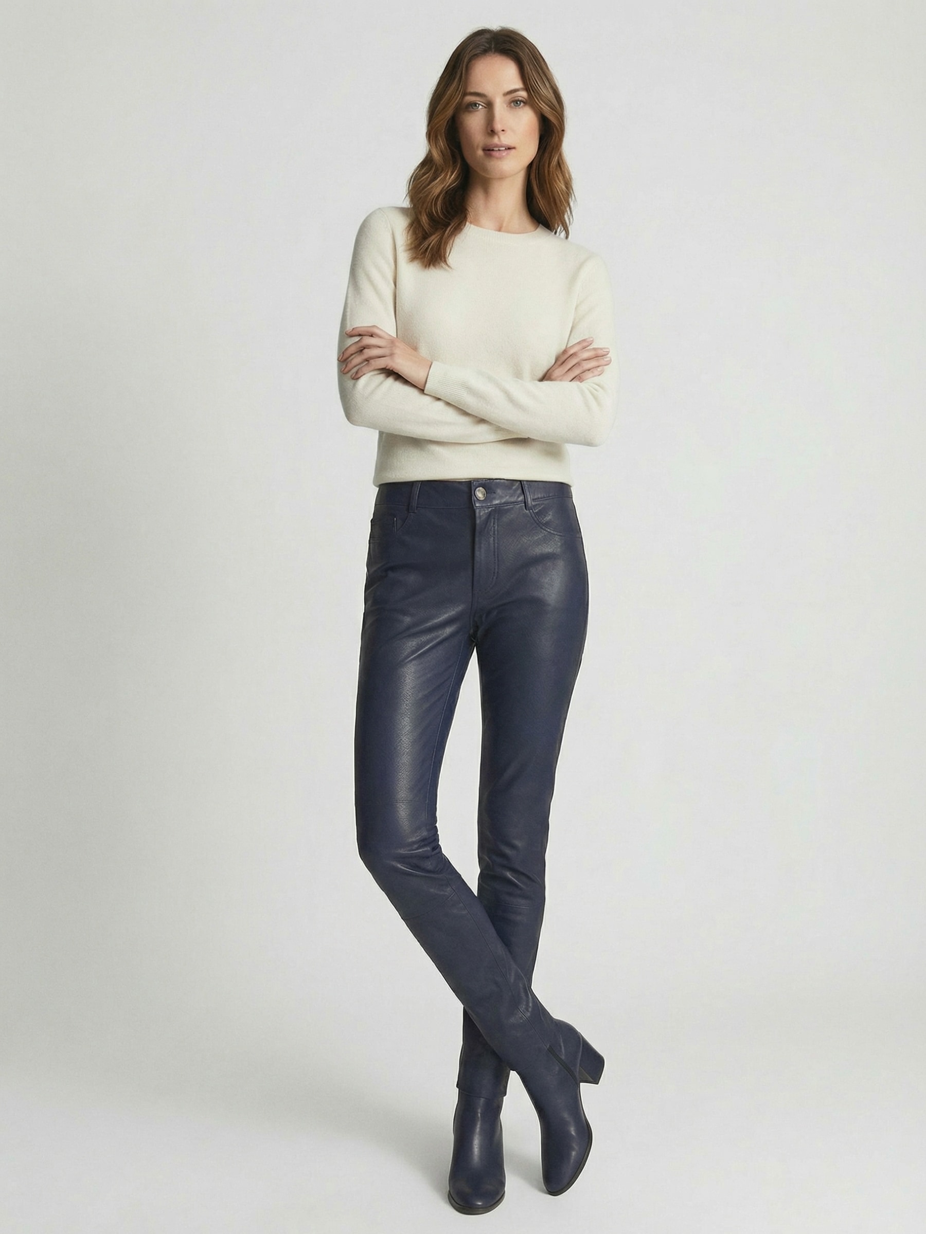 RICANO 5-Pocket-Hose »Lederhose PND (Stretch)«  Handgefertigt aus echtem Leder