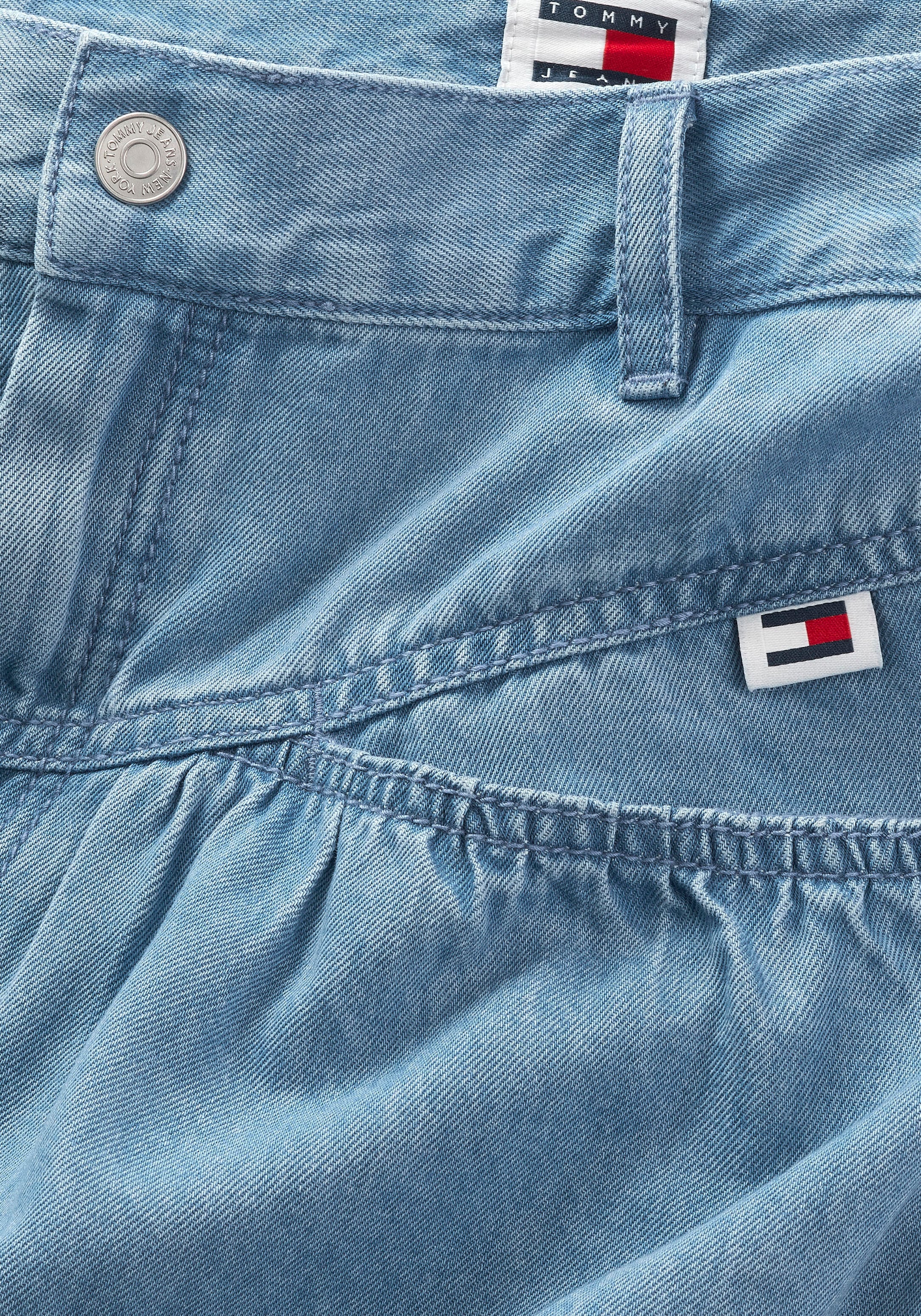 Tommy Jeans Bleistiftrock »TJW bei SKIRT«, MINI CHAMBRAY mit OTTO Logopatch online