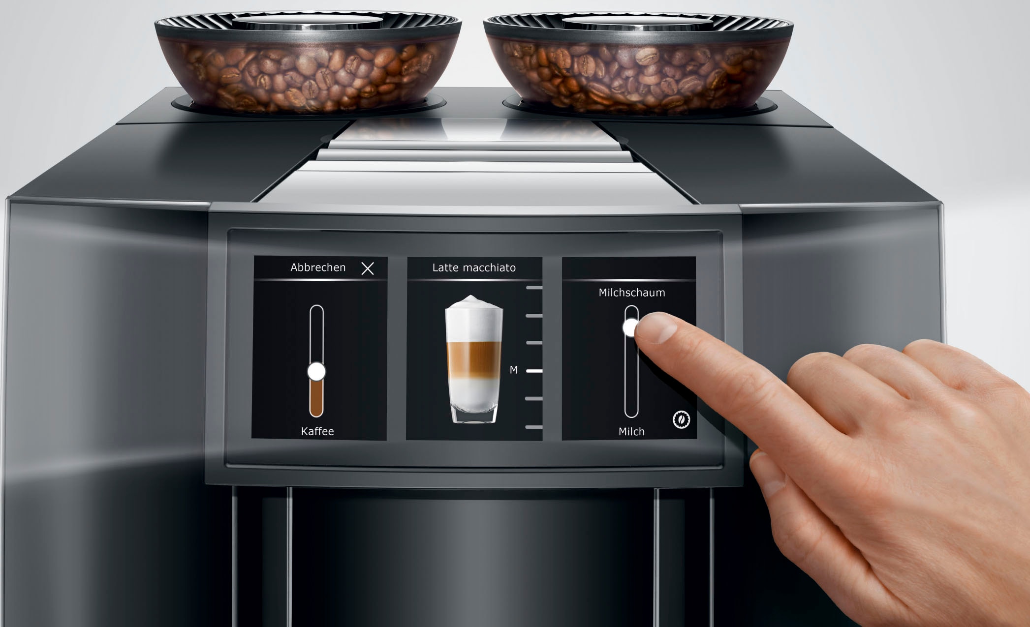 JURA Kaffeevollautomat »15478 GIGA 10 (EA), Diamond Black« 35 Spezialitäten, Cold Brew, 2 Mahlwerk