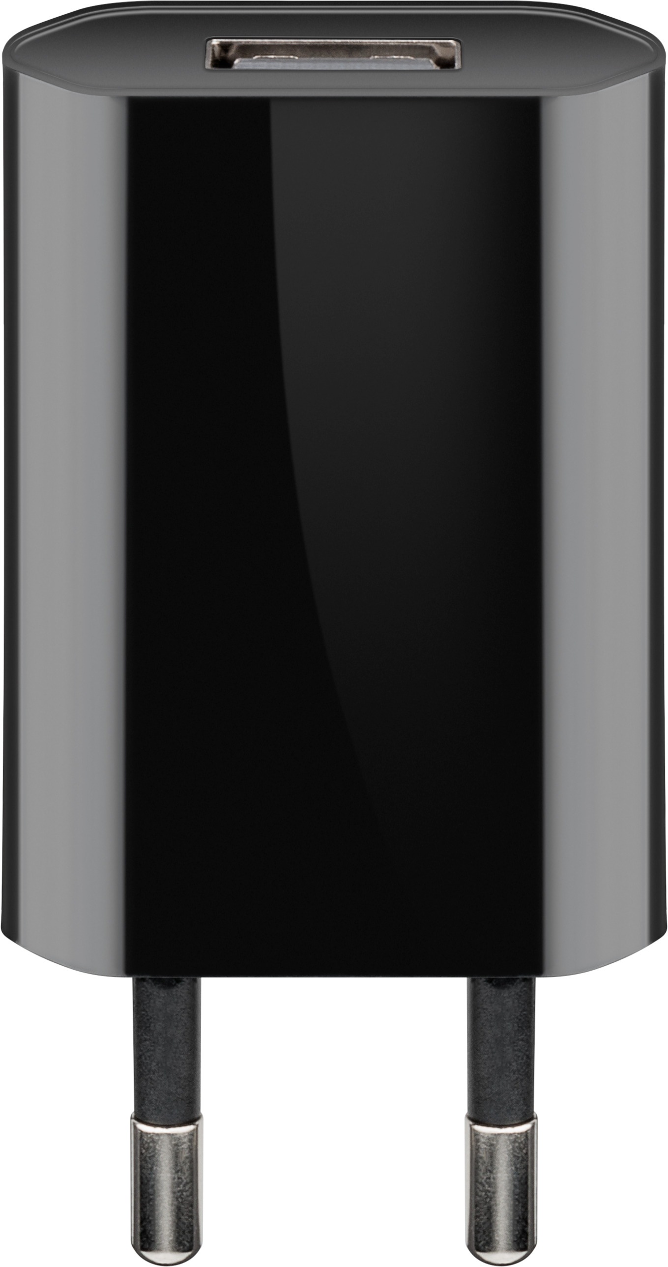 Goobay USB-Ladegerät »USB Charger, Netzteil 1 A (5W), Schwarz«, Kompaktes USB Ladegerät mit 1x USB Anschluss