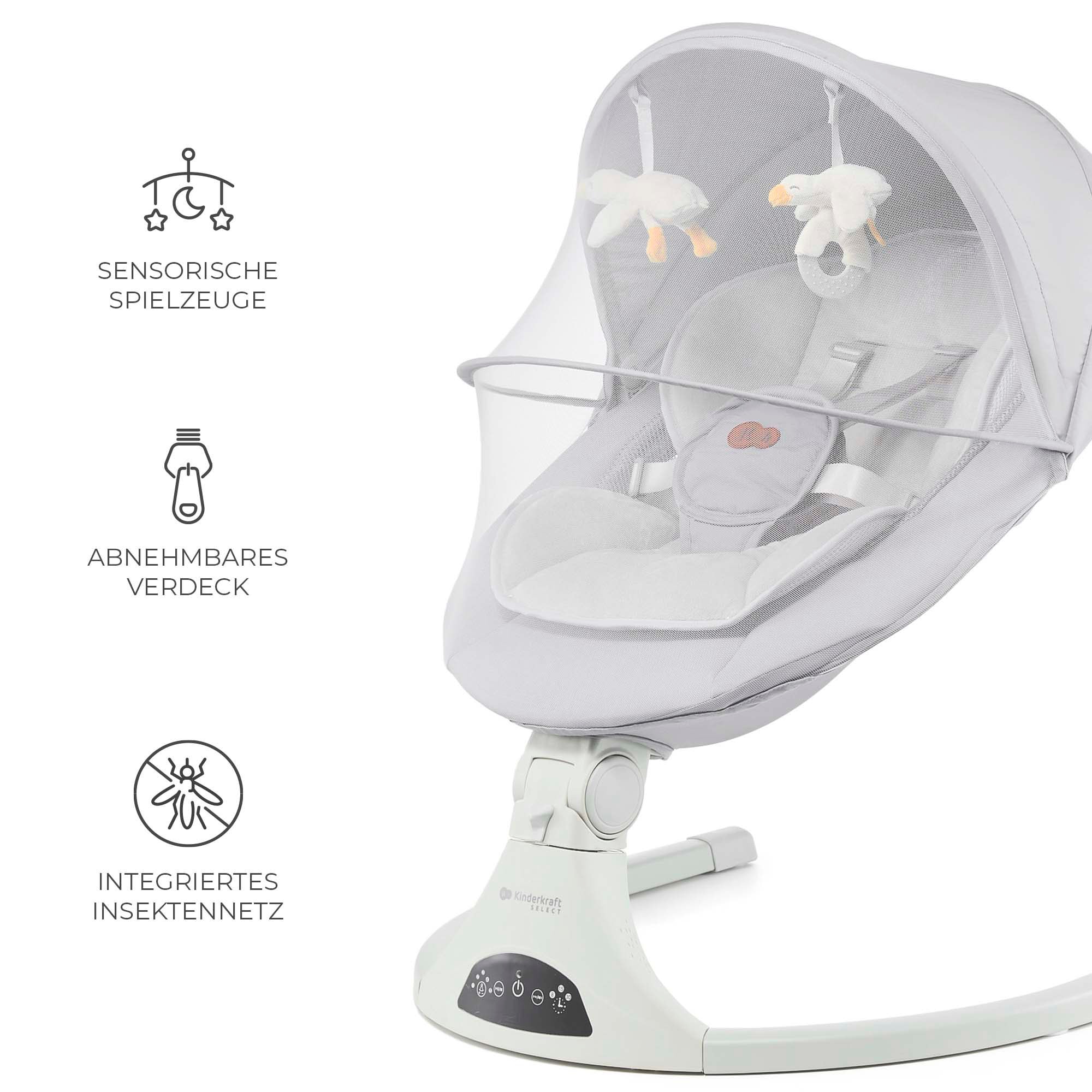 Kinderkraft Babywippe »TULSY« mit Soundeffekt