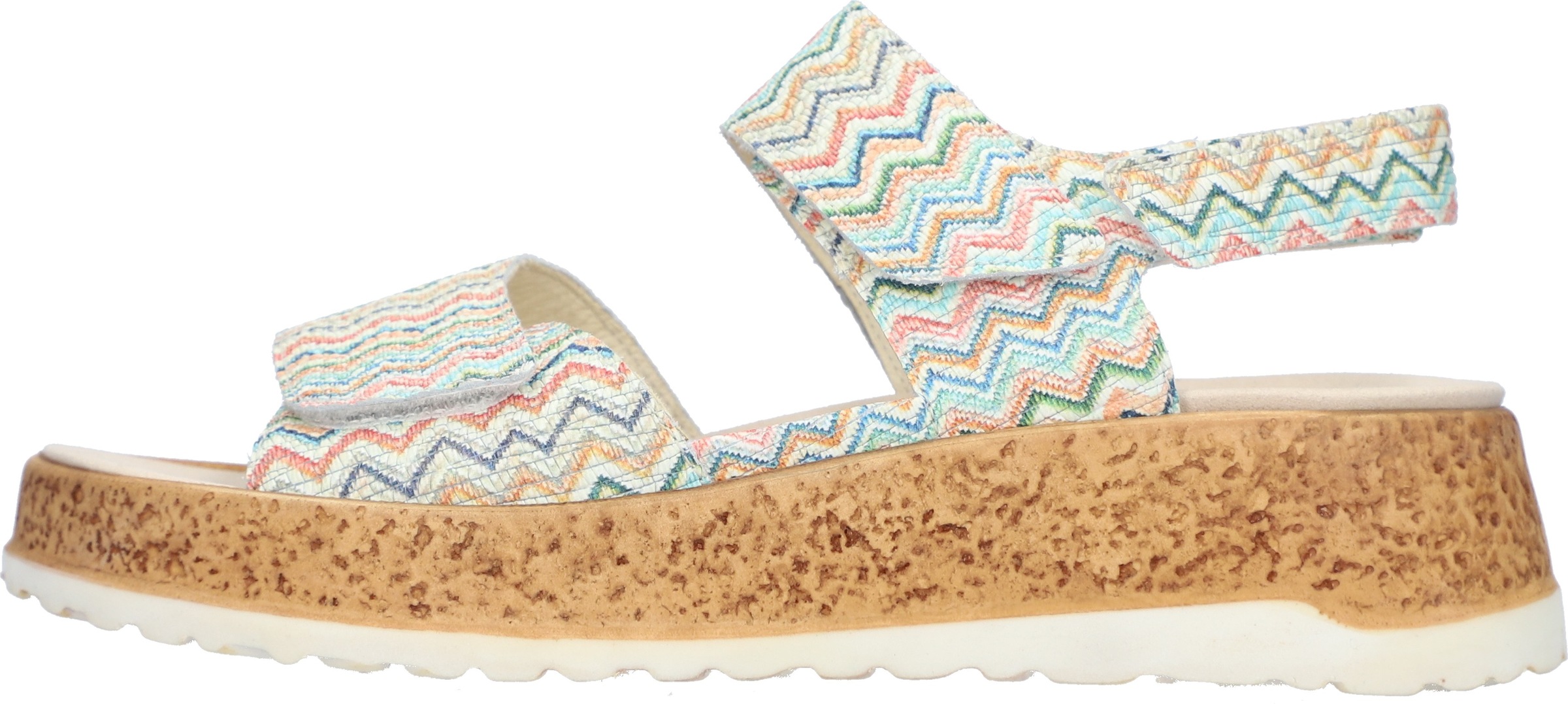 Waldläufer Plateausandale »H-LIBBY«  Sommerschuh, Sandalette, Bequemschuh mit Klettverschlüsse, H-Weite