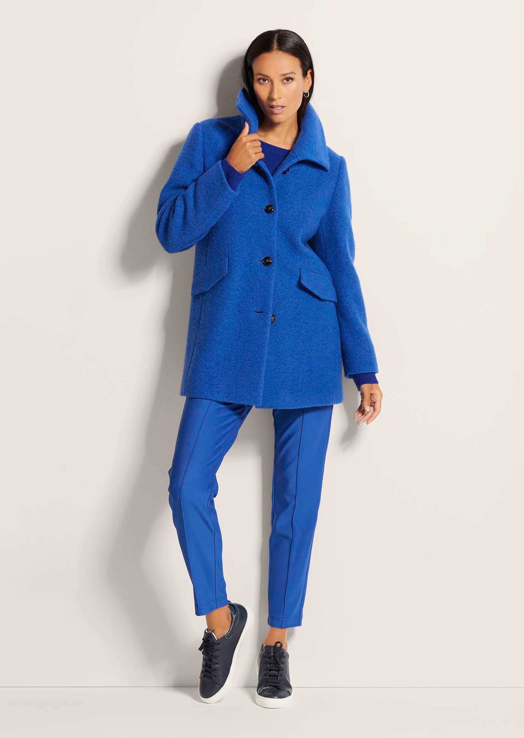 MADELEINE Langmantel »Wollmantel Eleganter Damenmantel aus Wolle« Gekochte Wolle