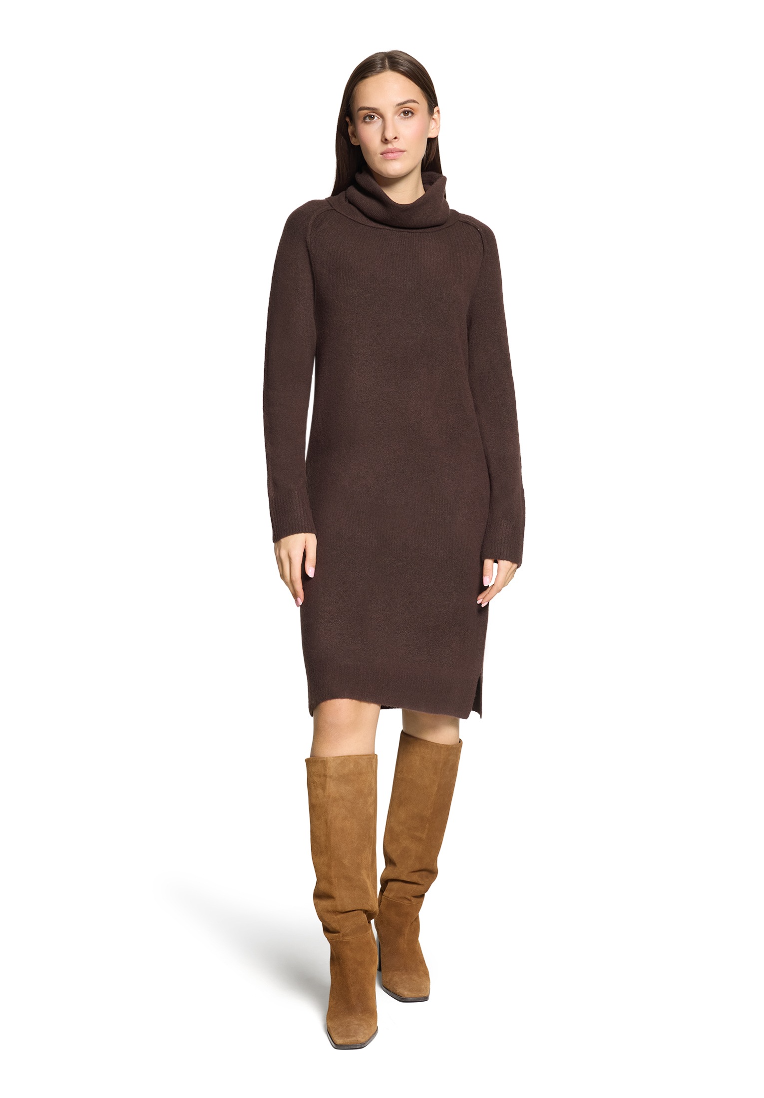 Cartoon Strickkleid »Strickkleid mit Turtle Neck«