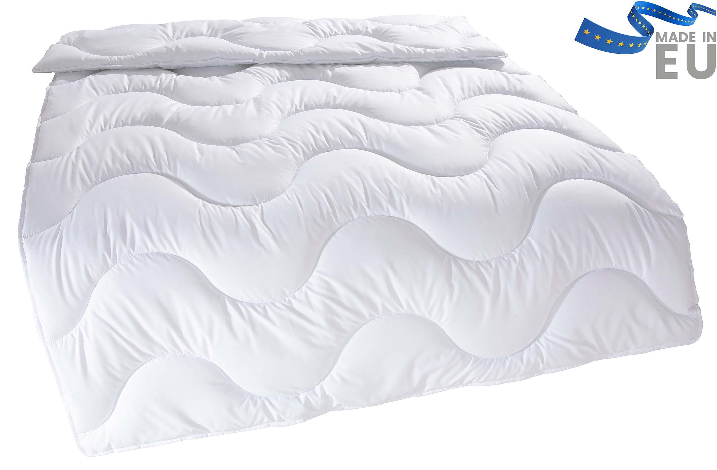 OTTO home Microfaserbettdecke »Mailo Bettdecke 135x200 cm, 155x220 cm« normal Füllung Polyester 1 Stk. tlg. Sommer, Winter, Decke, kuschelweicher Microfaser-Feinbatist Bezug