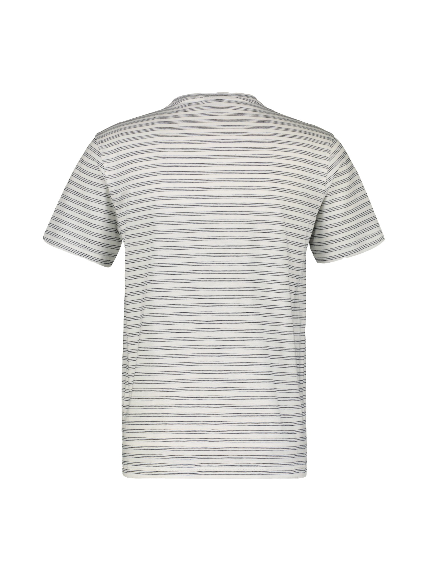 LERROS T-Shirt »LERROS Gestreiftes V-Neck T-Shirt«
