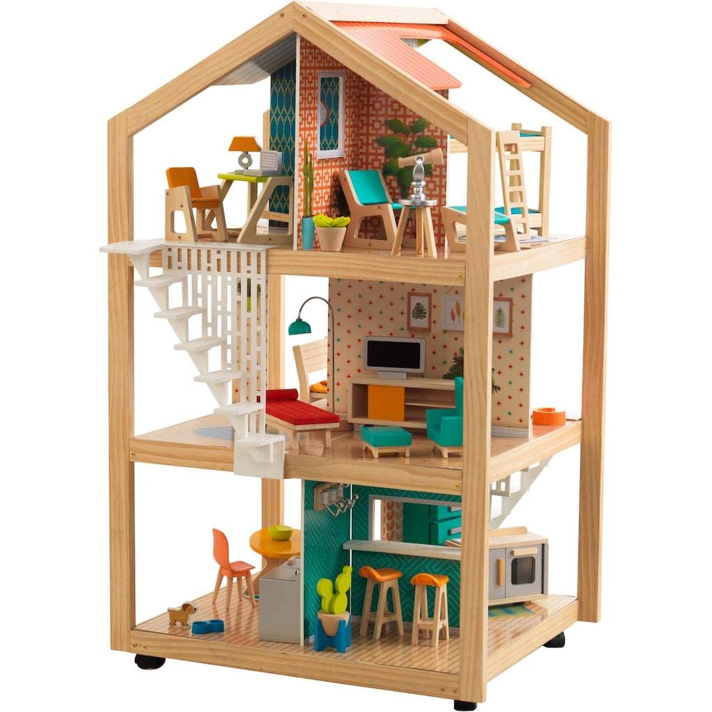 KidKraft® Puppenhaus »Stylish Mansion mit EZ Kraft Assembly™«