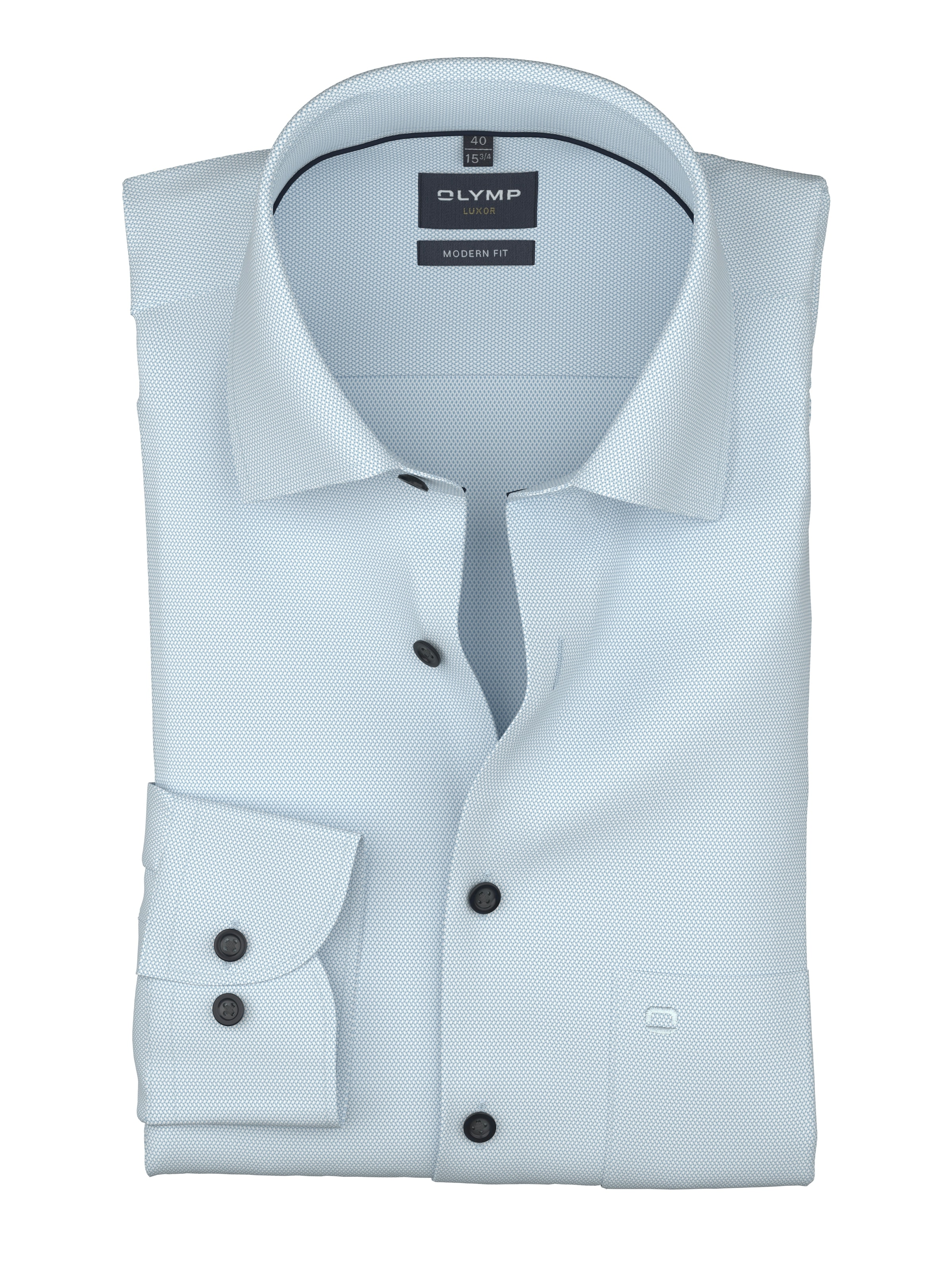 OLYMP Langarmhemd »Luxor« Businesshemd, modern fit, New-Kentkragen