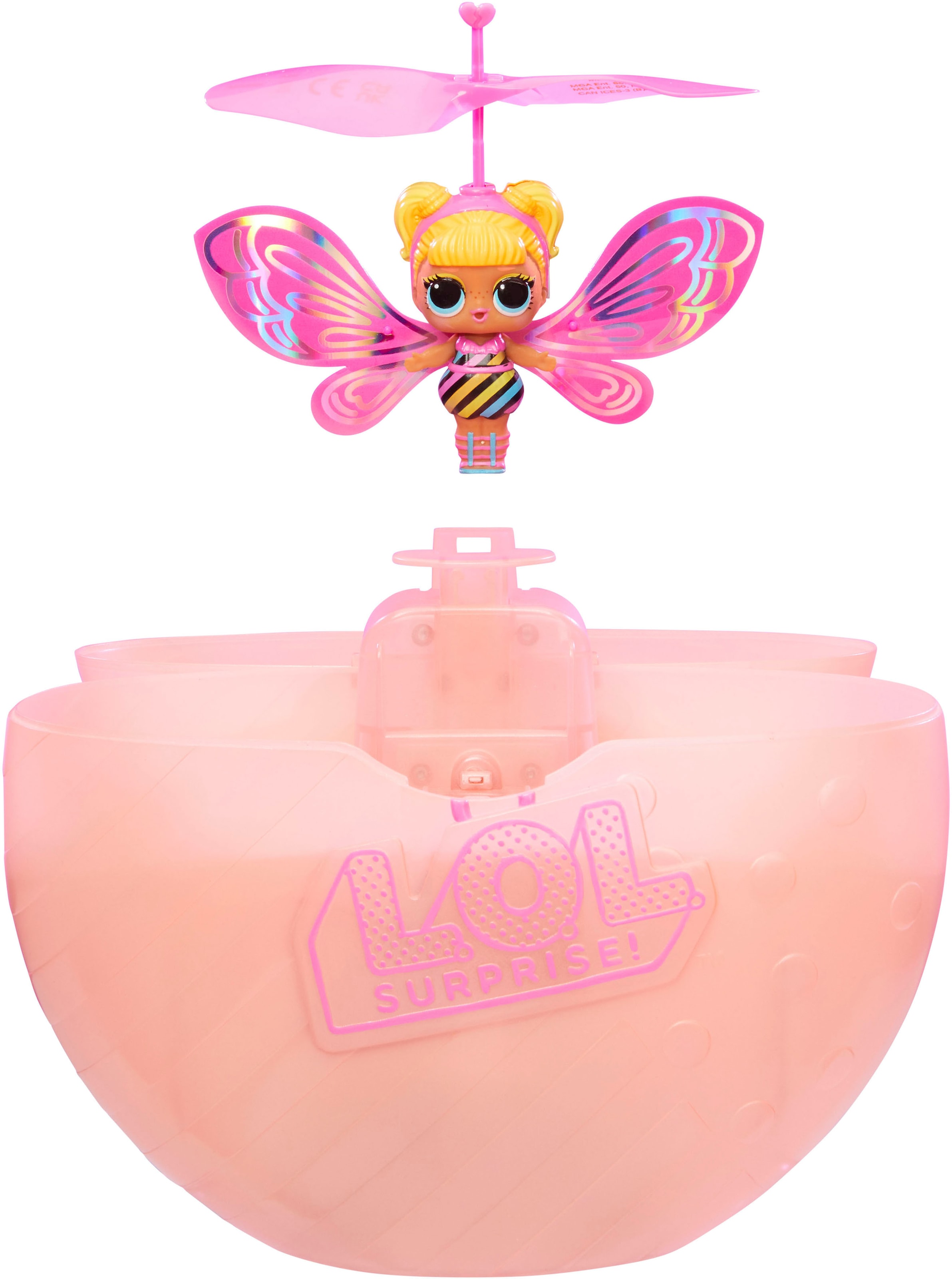 L.O.L. SURPRISE! Minipuppe »Magic Flyers - Flutter Star (Pink Wings)«, mit Licht