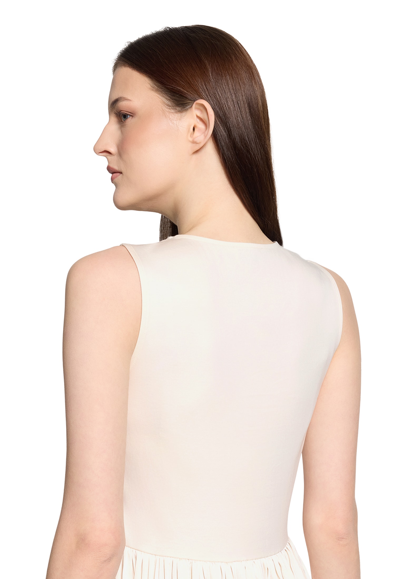 Vera Mont Jerseykleid »Basic-Kleid mit Plissee«