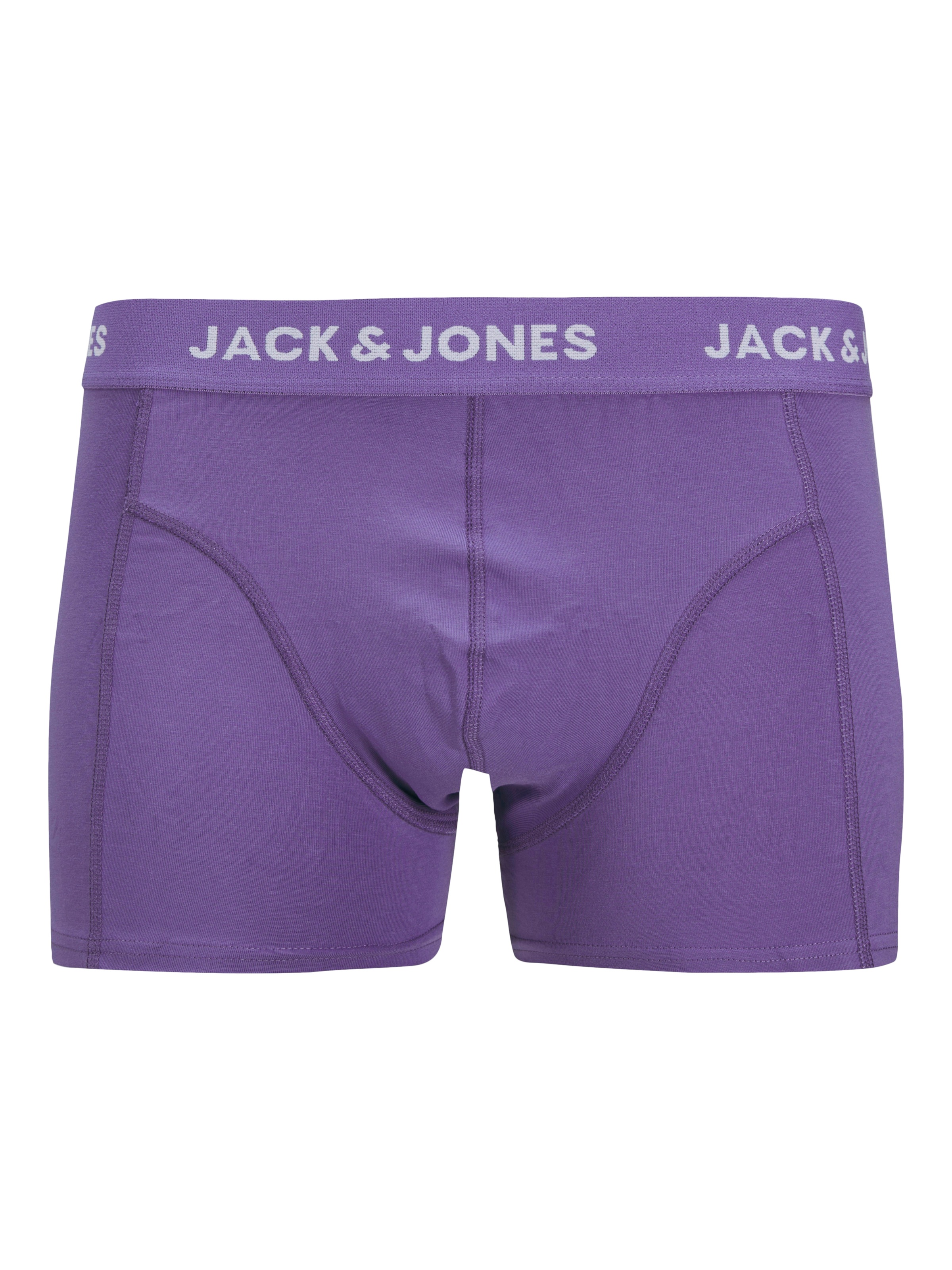 Jack & Jones Trunk »JACROB SOLID TRUNKS 3 PACK SN«, (3 St.), mit Logo Schriftzug