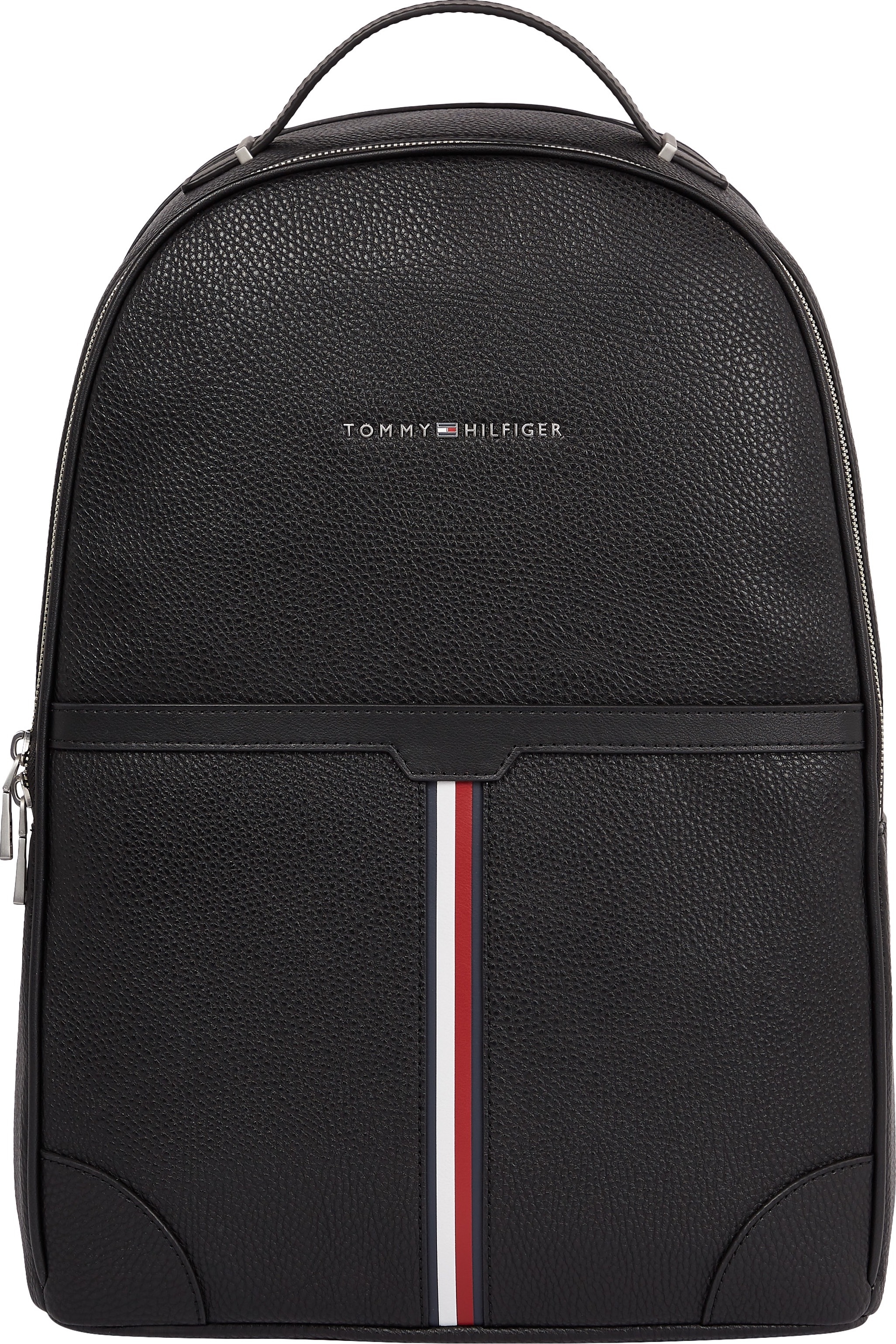 Tommy Hilfiger Cityrucksack »TH DOWNTOWN BACKPACK«, mit Reißverschluss-Vortasche