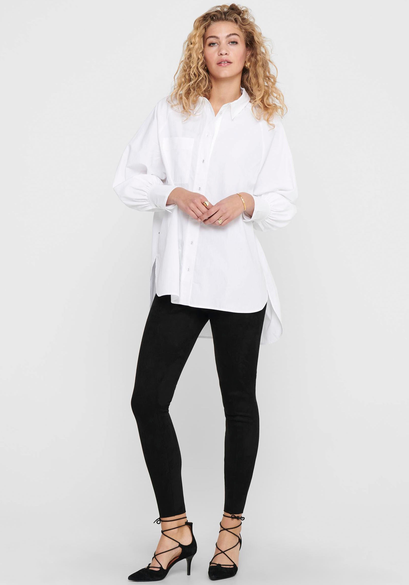 Only Leggings »ONLARYA FAUX SUEDE LEGGING«, mit Stretch