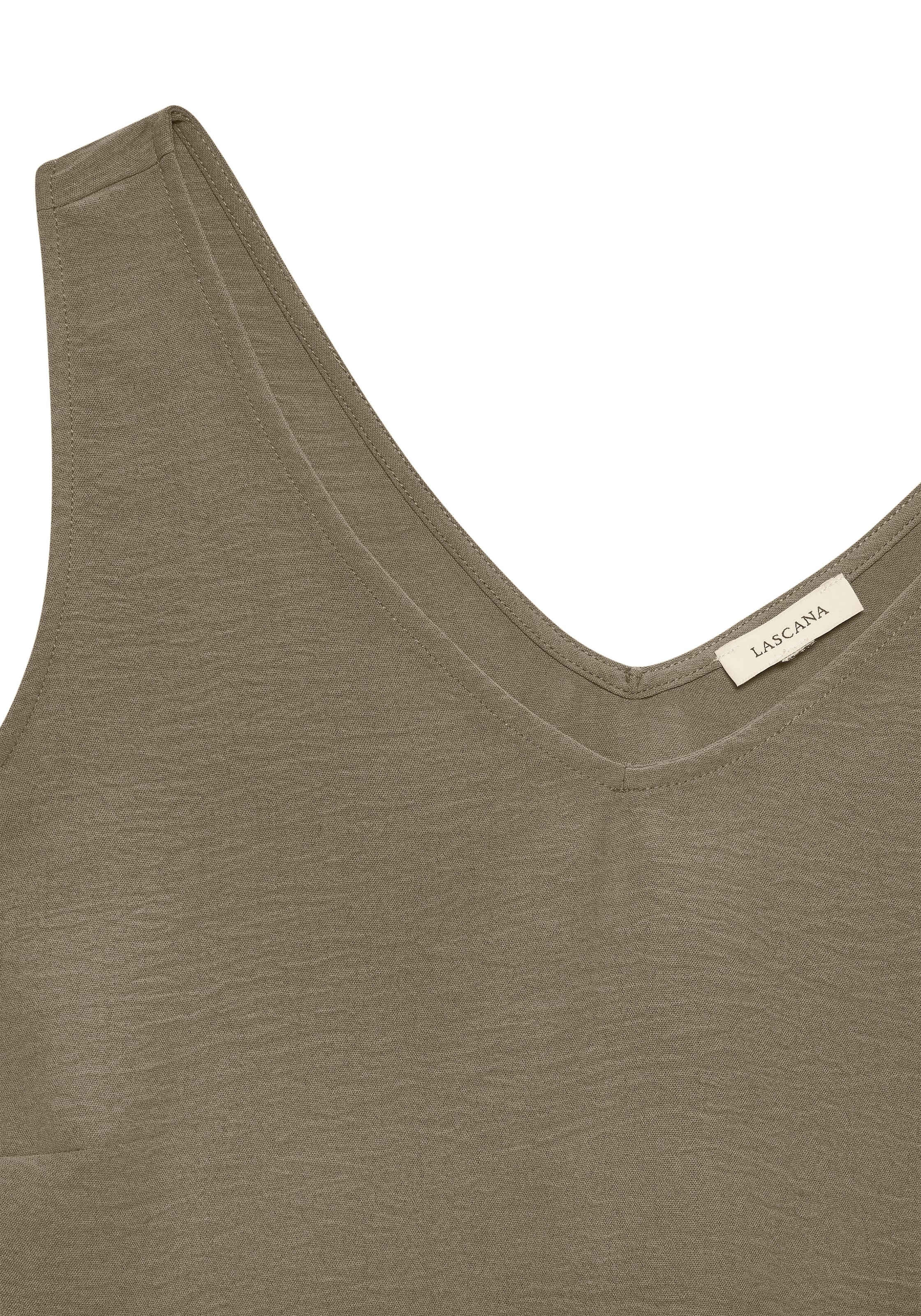 Vivance Blusentop, mit V-Ausschnitt, Basic, Damentop