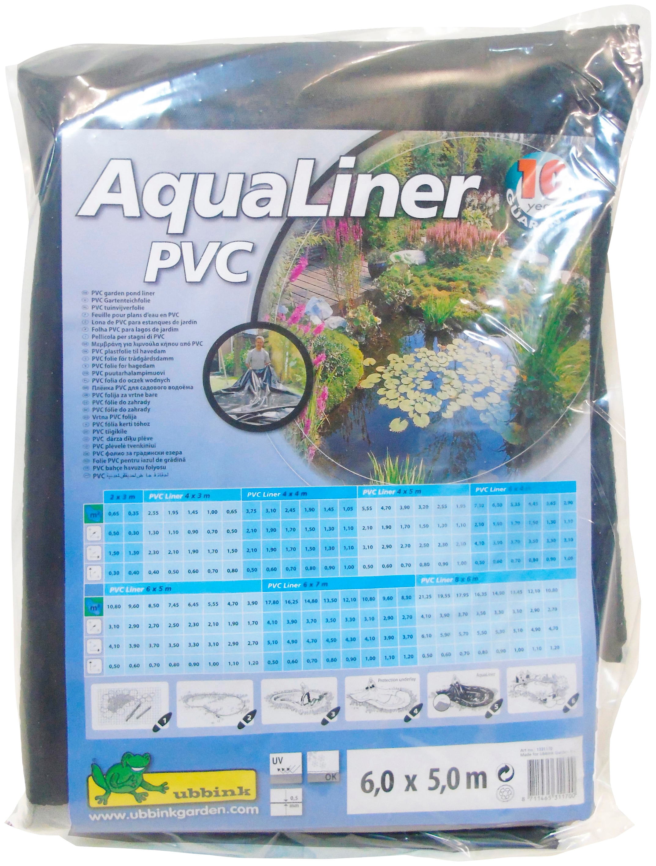 Ubbink Teichfolie »Aqualiner«, BxL: 600x500 cm