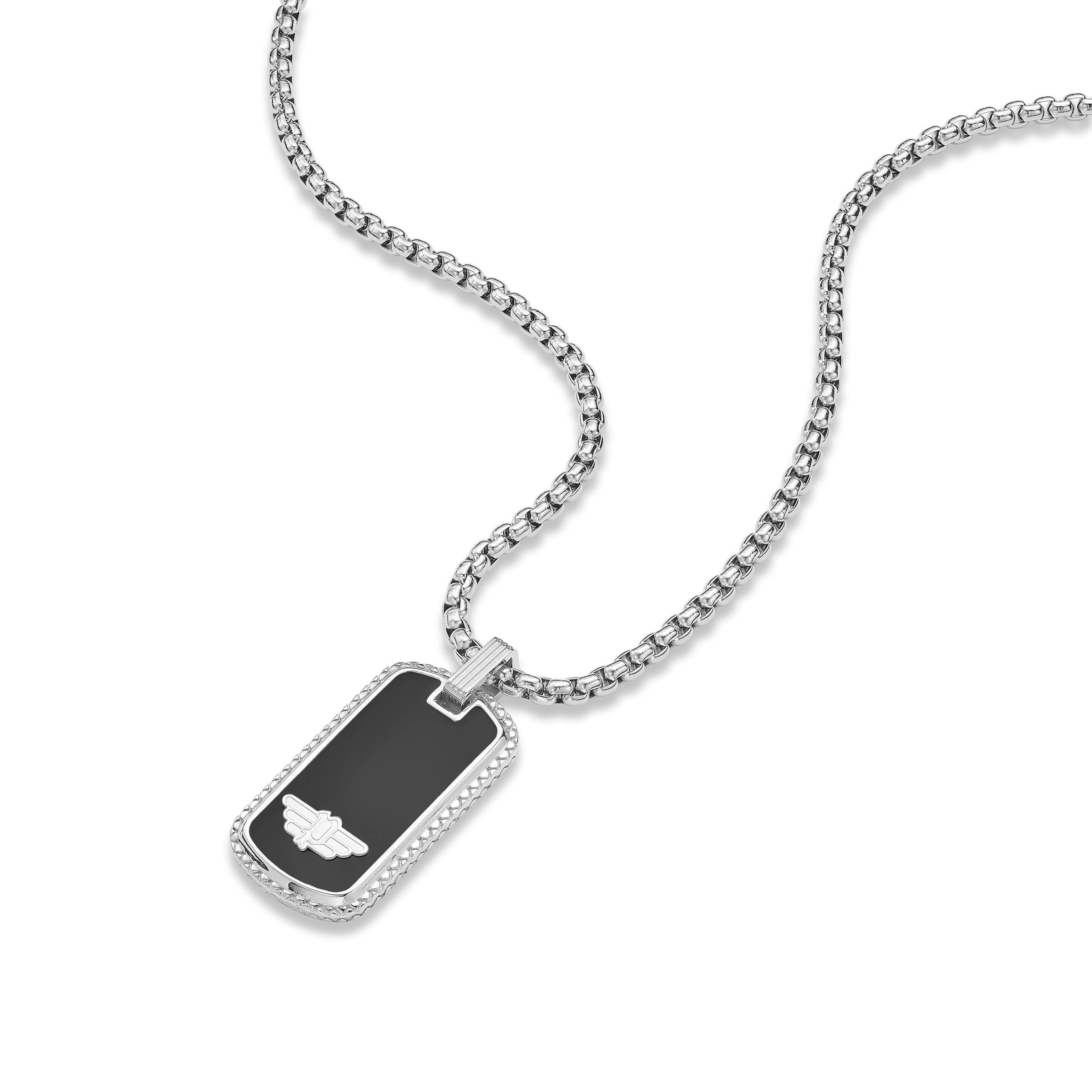 Police Kette mit Anhänger »Stamp Dog Tag«