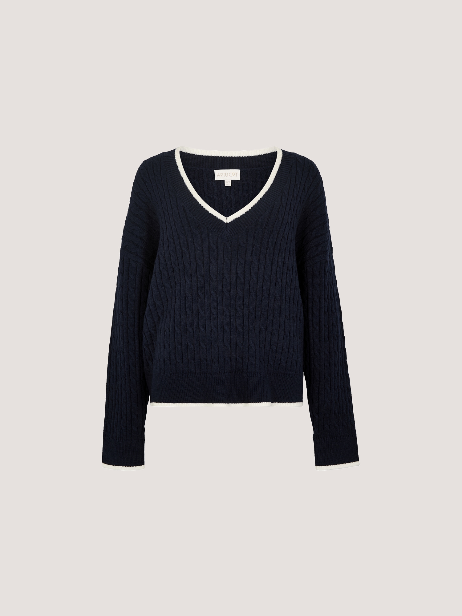 Apricot Strickpullover »Cricket-Pullover« mit Zopfmuster