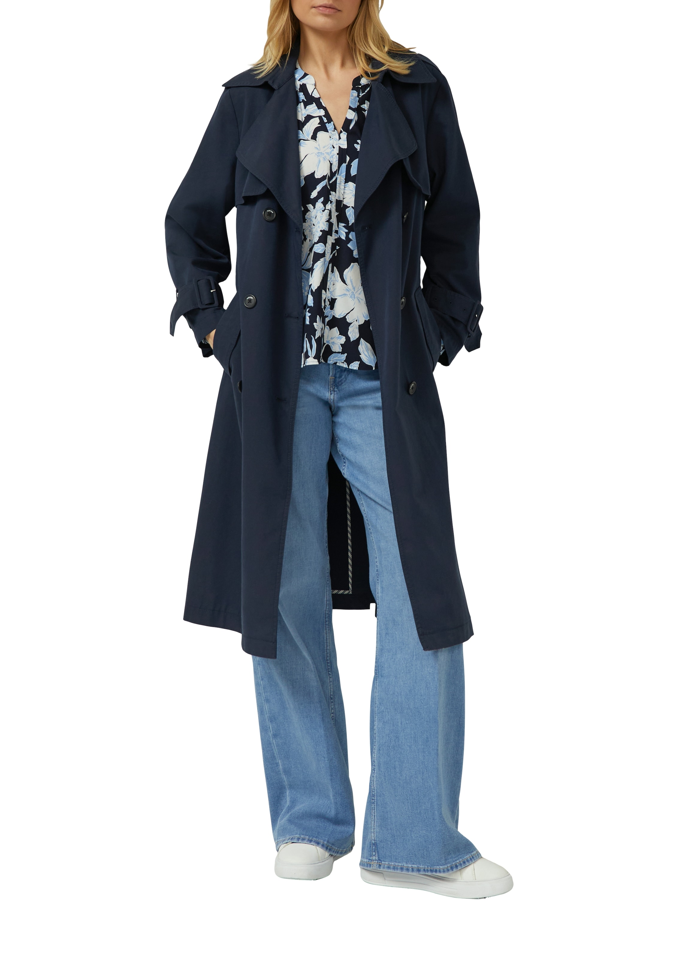 s.Oliver Langarmbluse mit All-Over Print