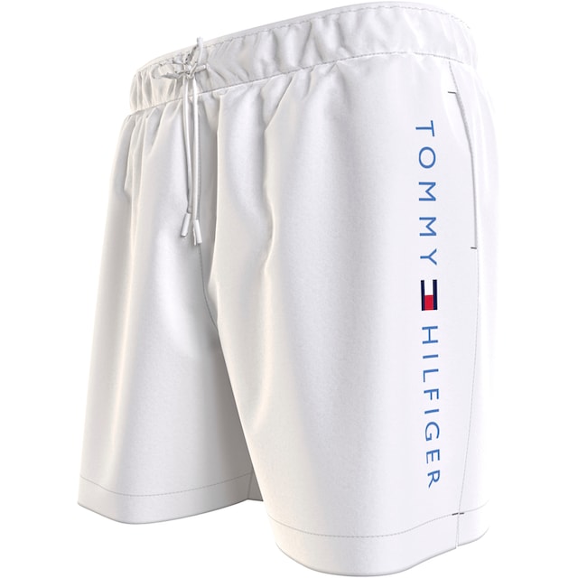 Tommy Hilfiger Swimwear Badeshorts »MEDIUM DRAWSTRING«, mit Logoschriftzug  an der Hüfte bei OTTO