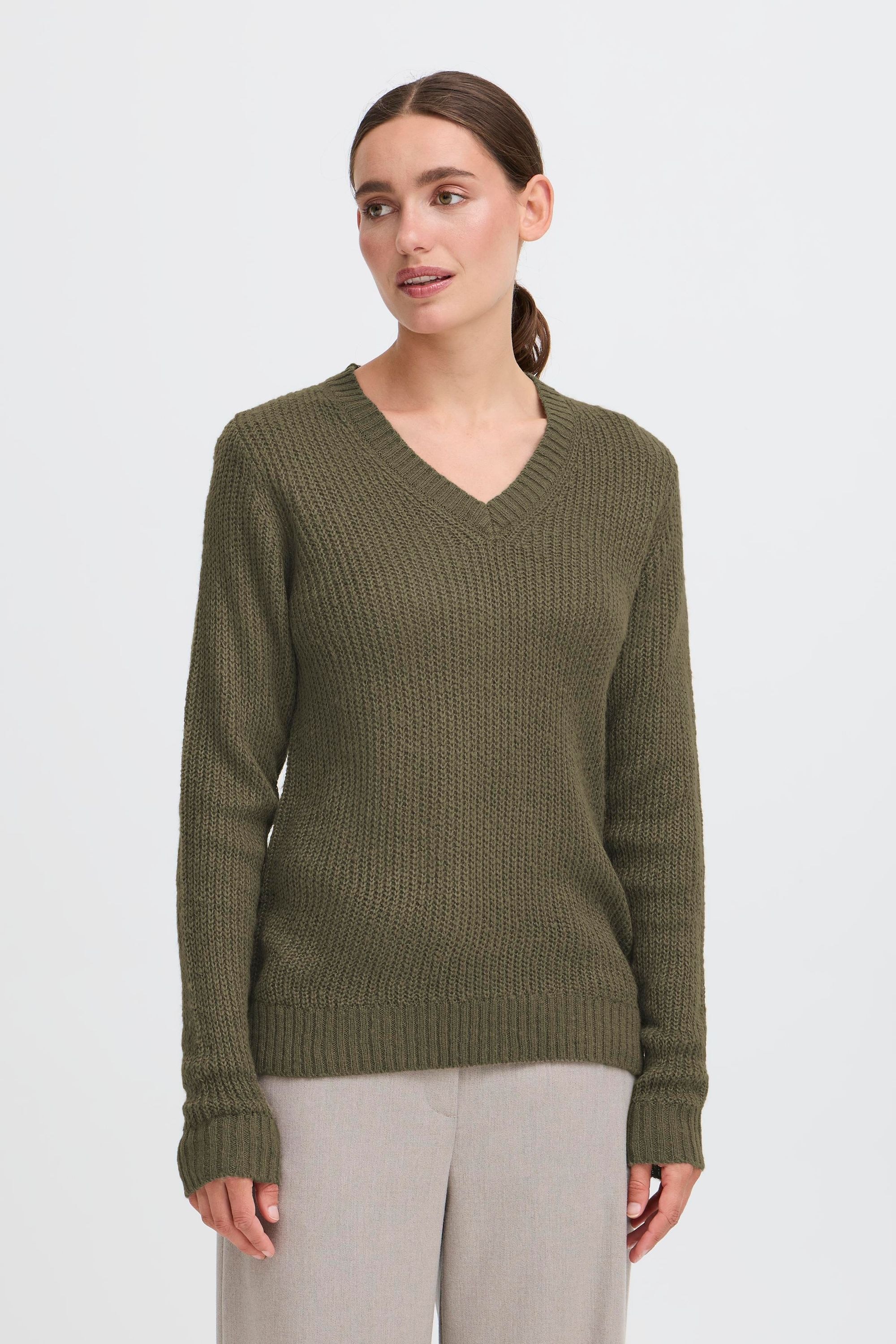 OXMO V-Ausschnitt-Pullover »V-Ausschnitt-Pullover OXFSINVI PU 1«