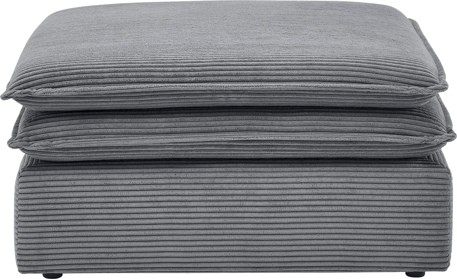 Places of Style Hocker »PIAGGE«, Hochwertiger Cord, passend zum Loveseat PIAGGE