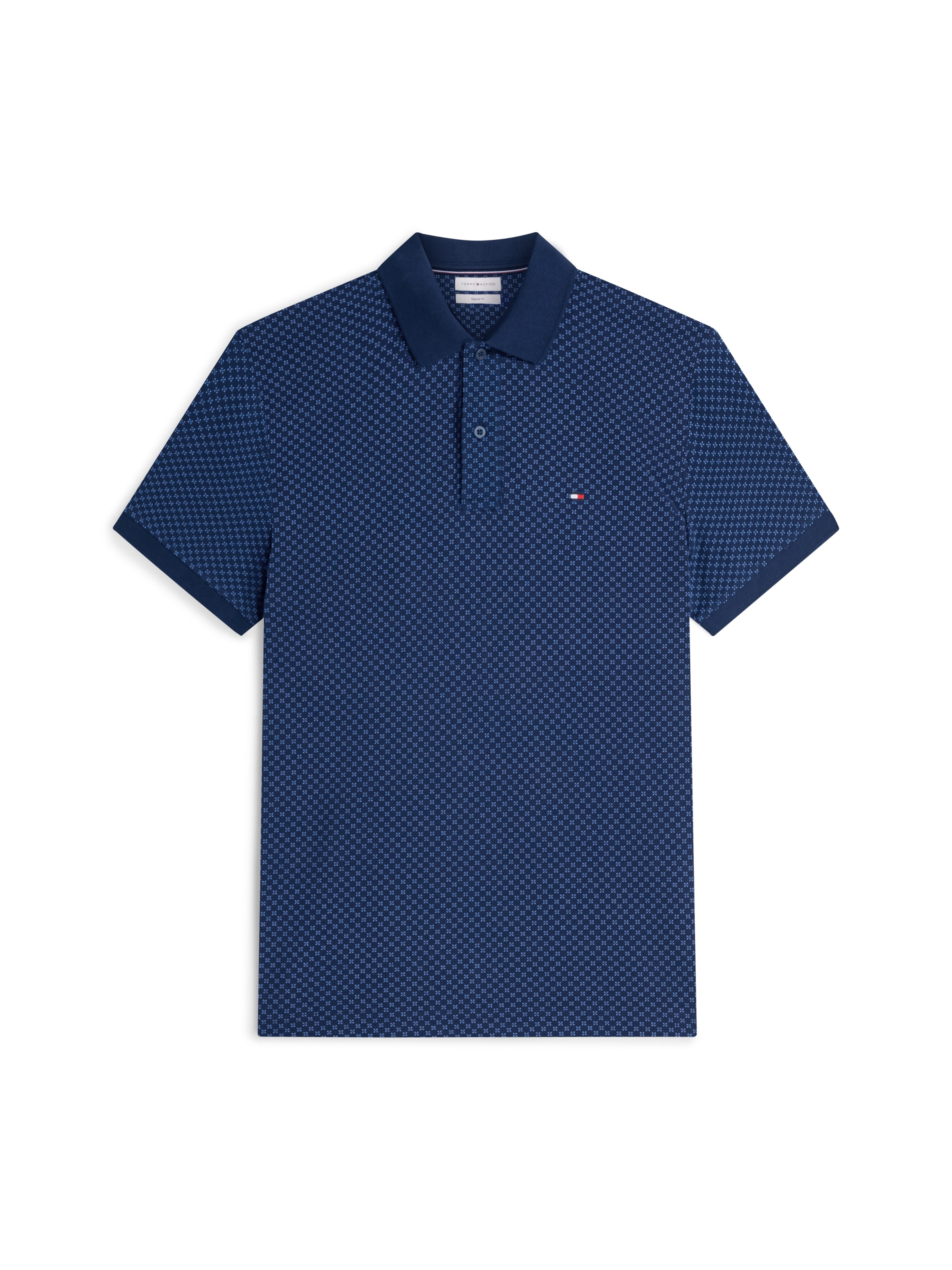 Tommy Hilfiger Poloshirt »MICROPRINT PIQUE« mit geometrischem Muster, regular fit